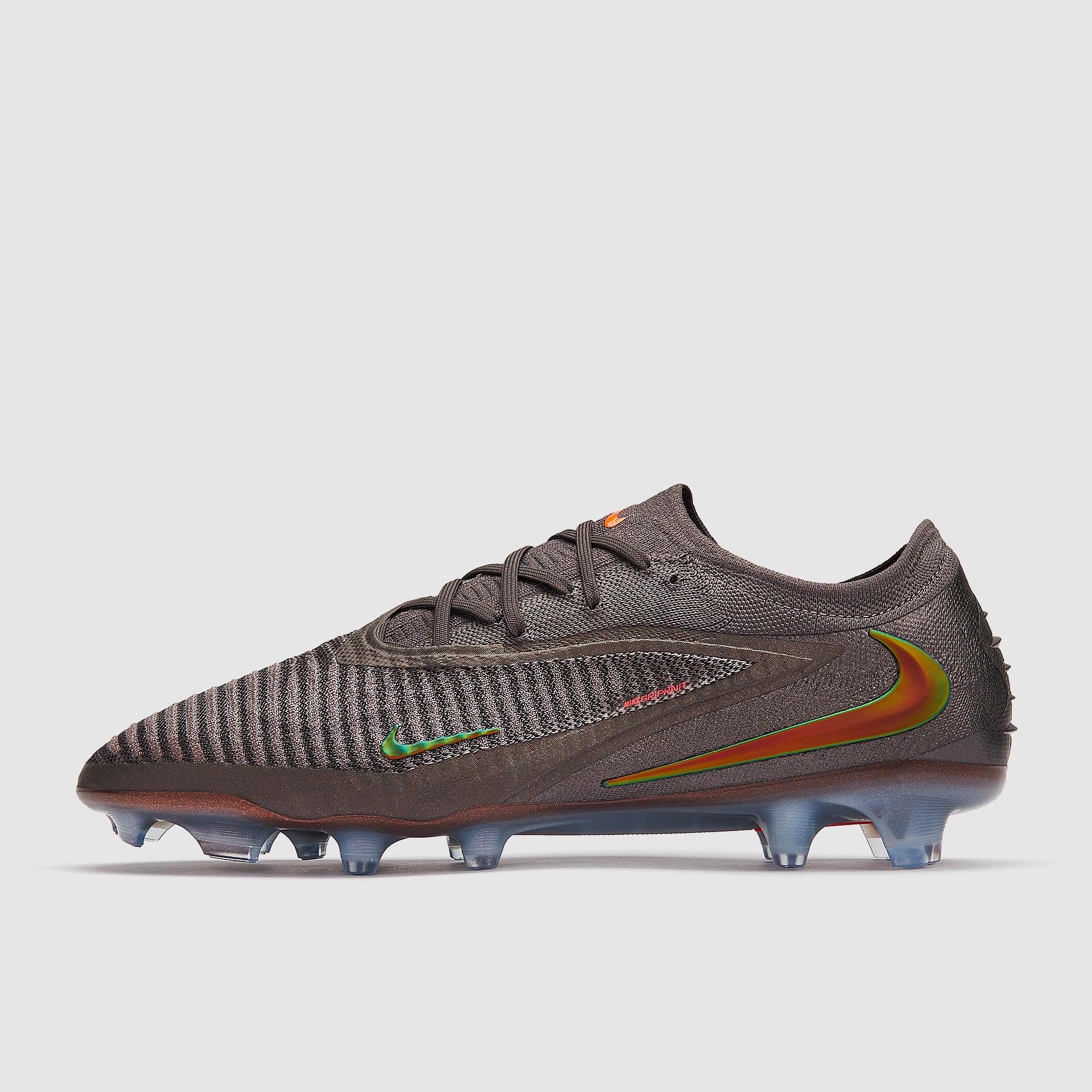 Nike Phantom 6 Low Elite FG Football Boots Med Ash/Gold Amber/Black