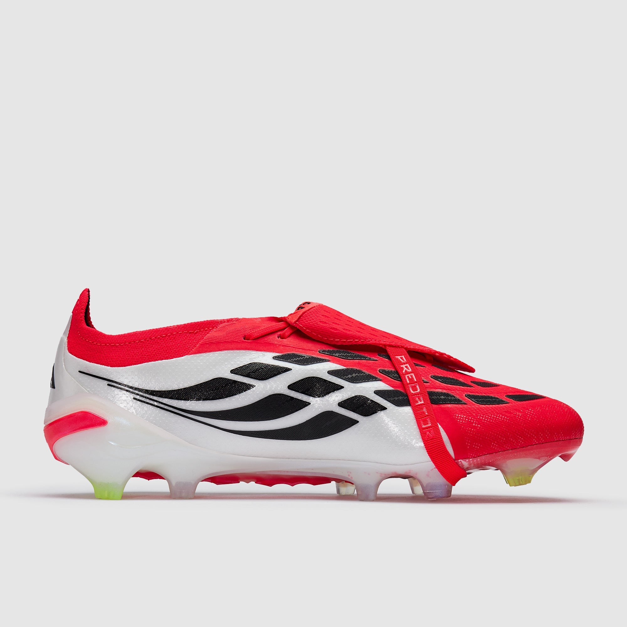 Adidas Predator Elite Tongue FG Football Boots Lucid Red/Core Black/Ftwr White