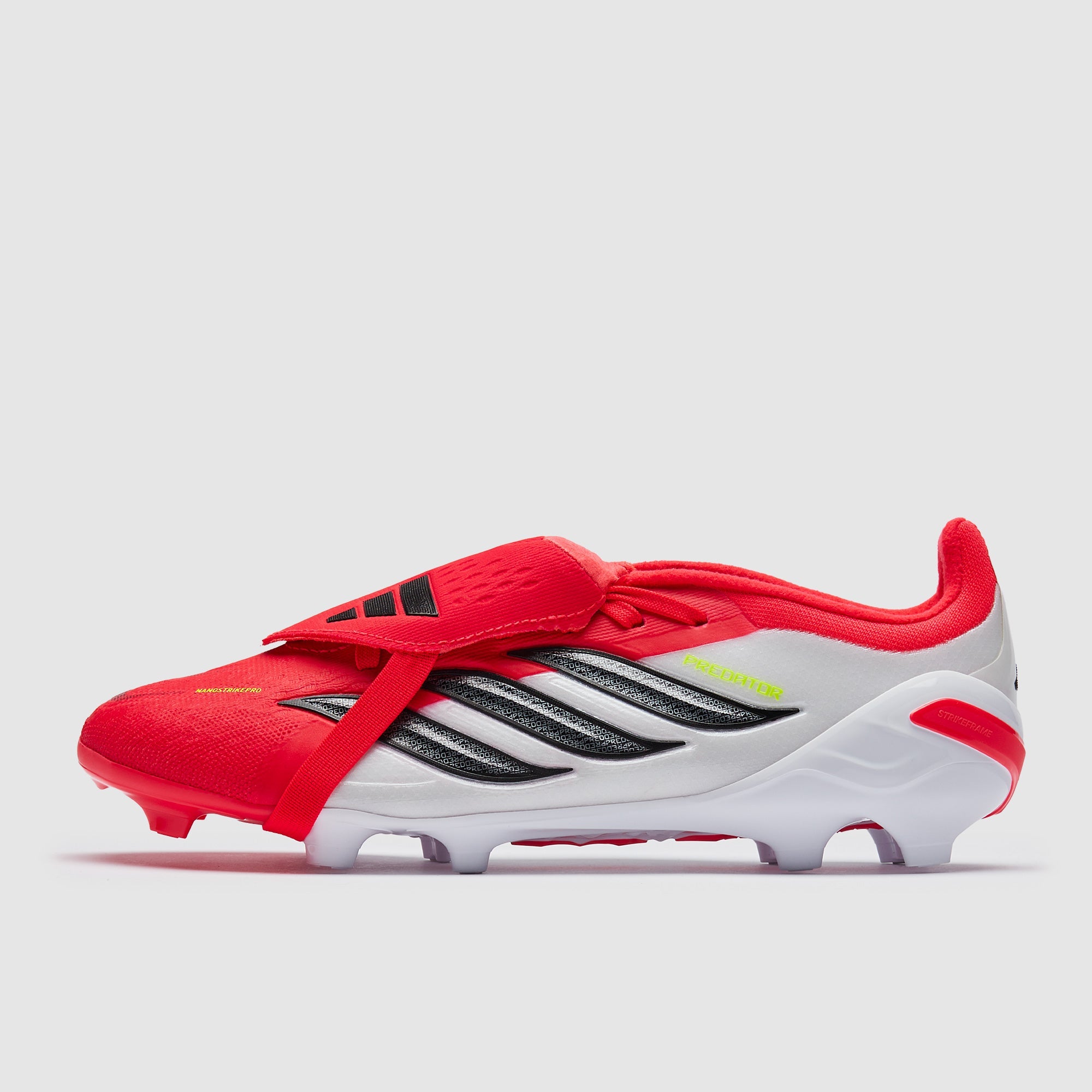 Adidas Kids Predator Elite Tongue FG Football Boots Lucid Red/Core Black/Ftwr White