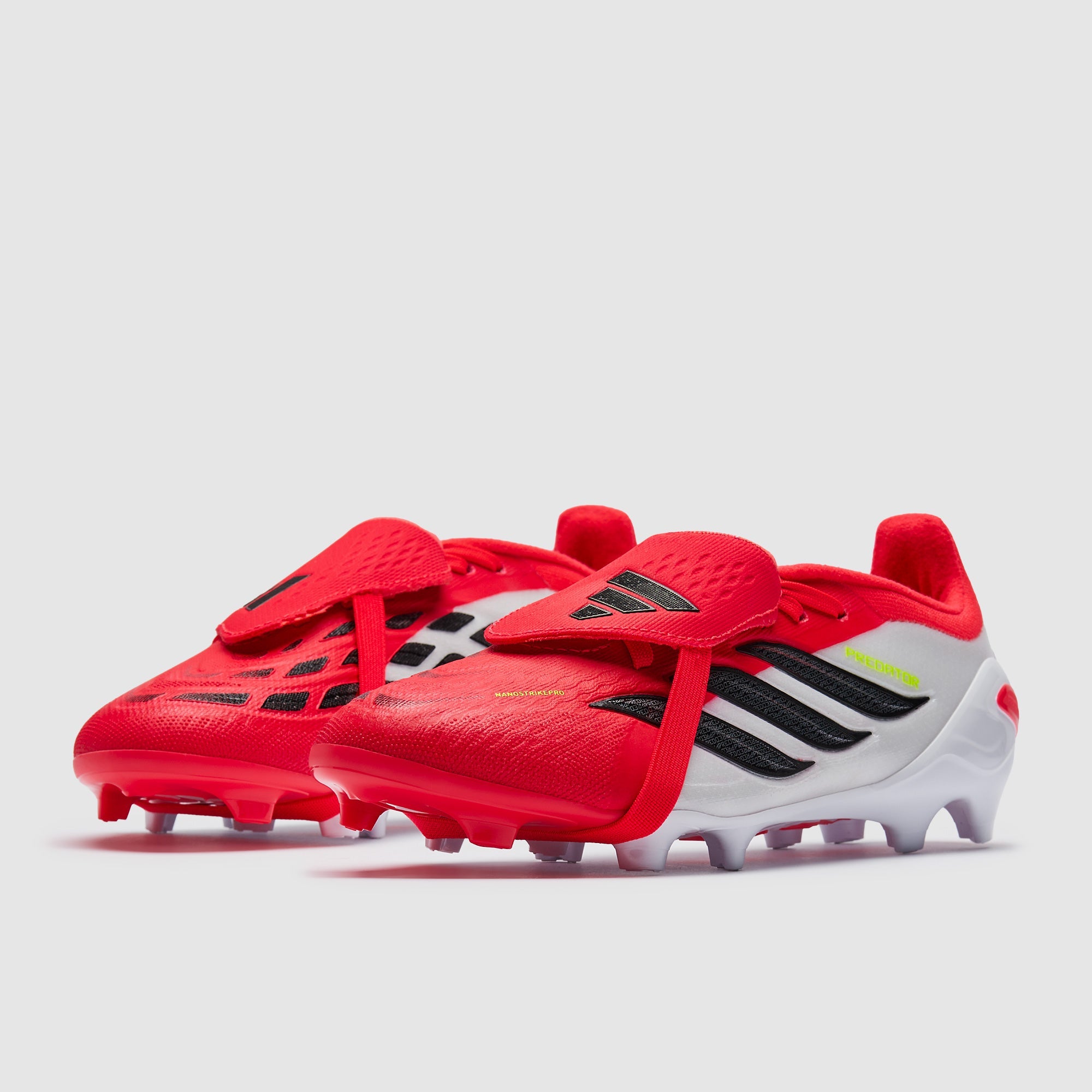 Adidas Kids Predator Elite Tongue FG Football Boots Lucid Red/Core Black/Ftwr White