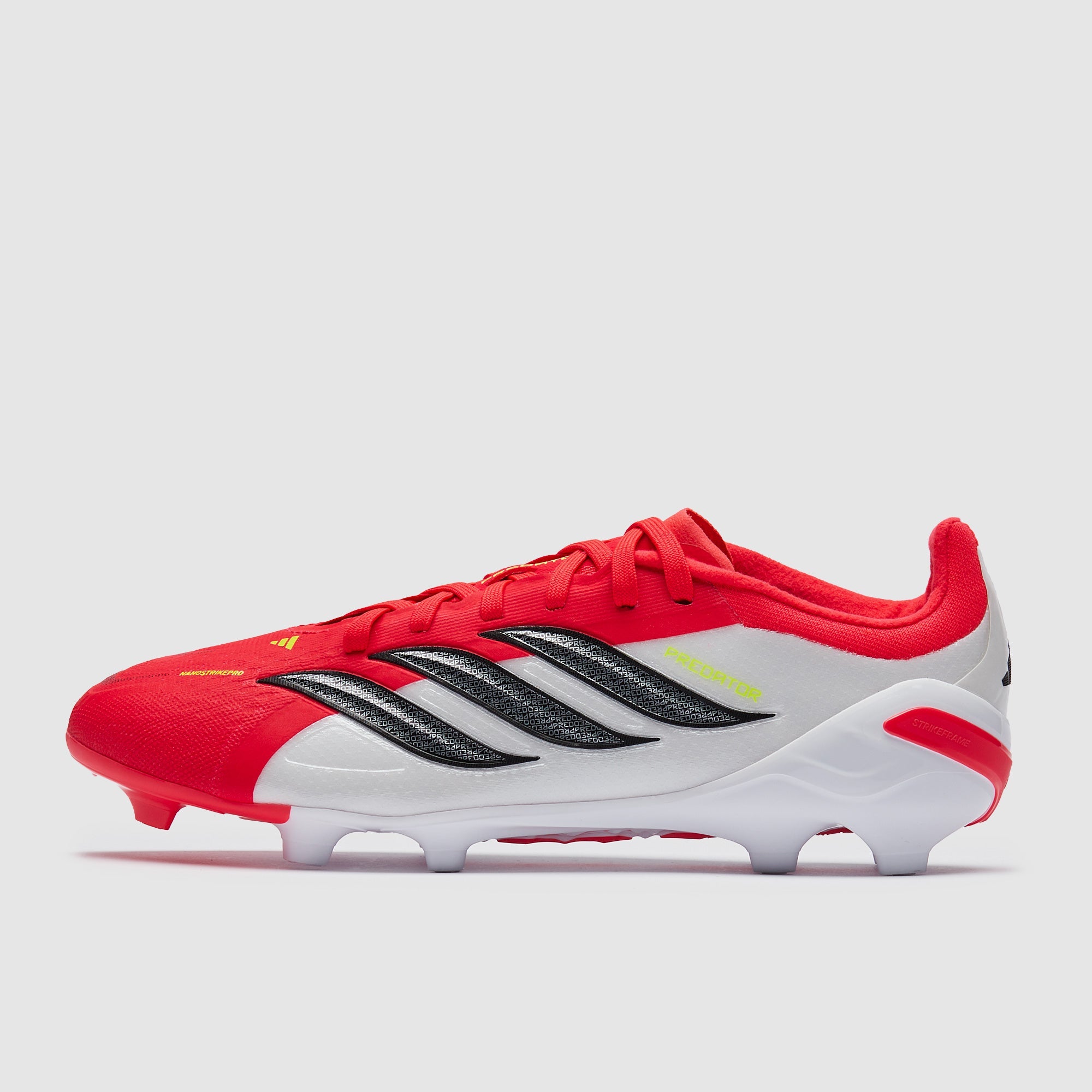 Adidas Kids Predator Elite FG Football Boots Lucid Red/Core Black/Ftwr White