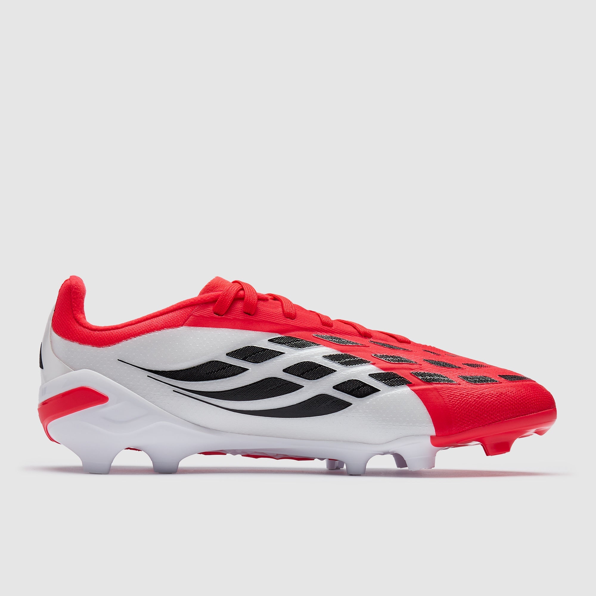 Adidas Kids Predator Elite FG Football Boots Lucid Red/Core Black/Ftwr White