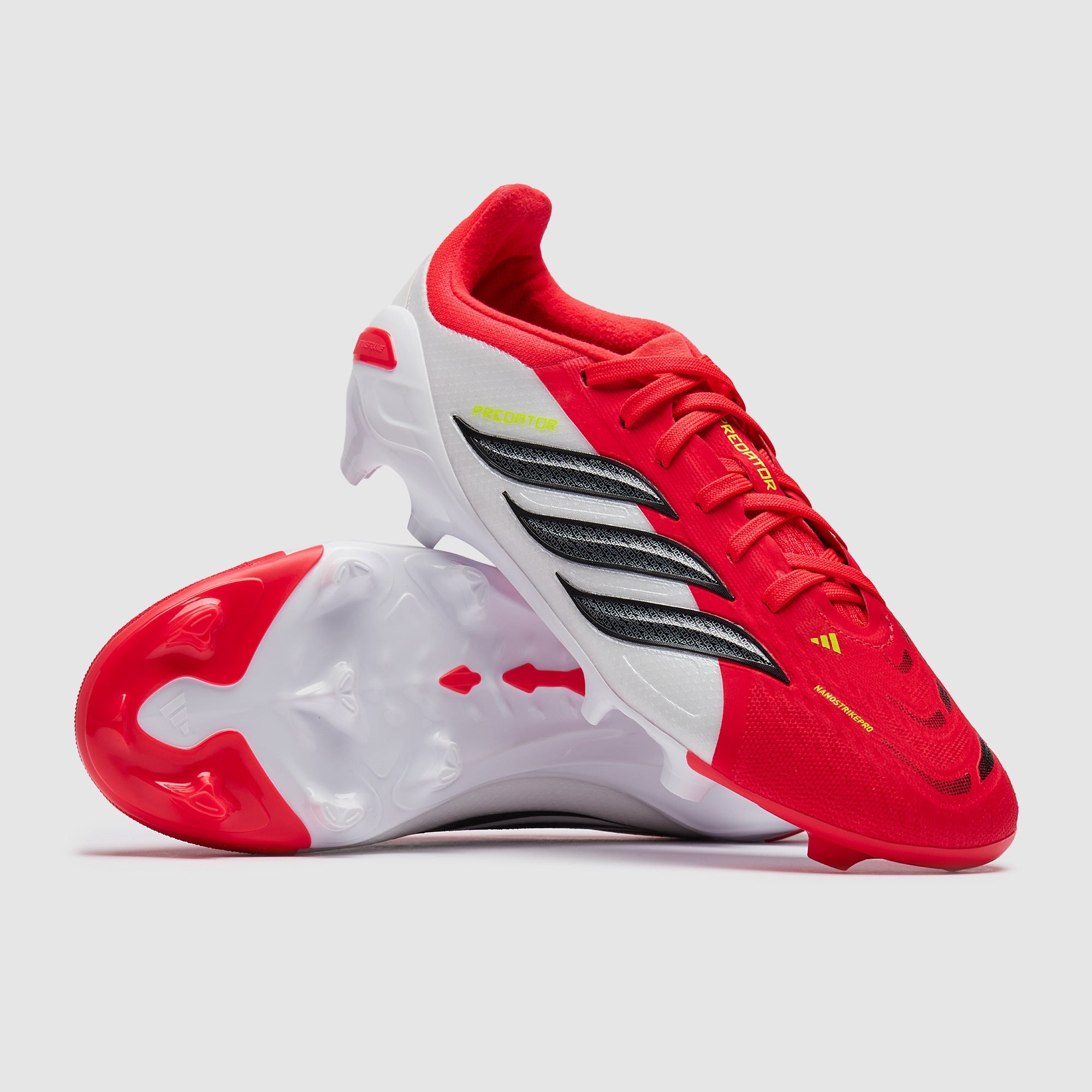 Adidas Kids Predator Elite FG Football Boots Lucid Red/Core Black/Ftwr White