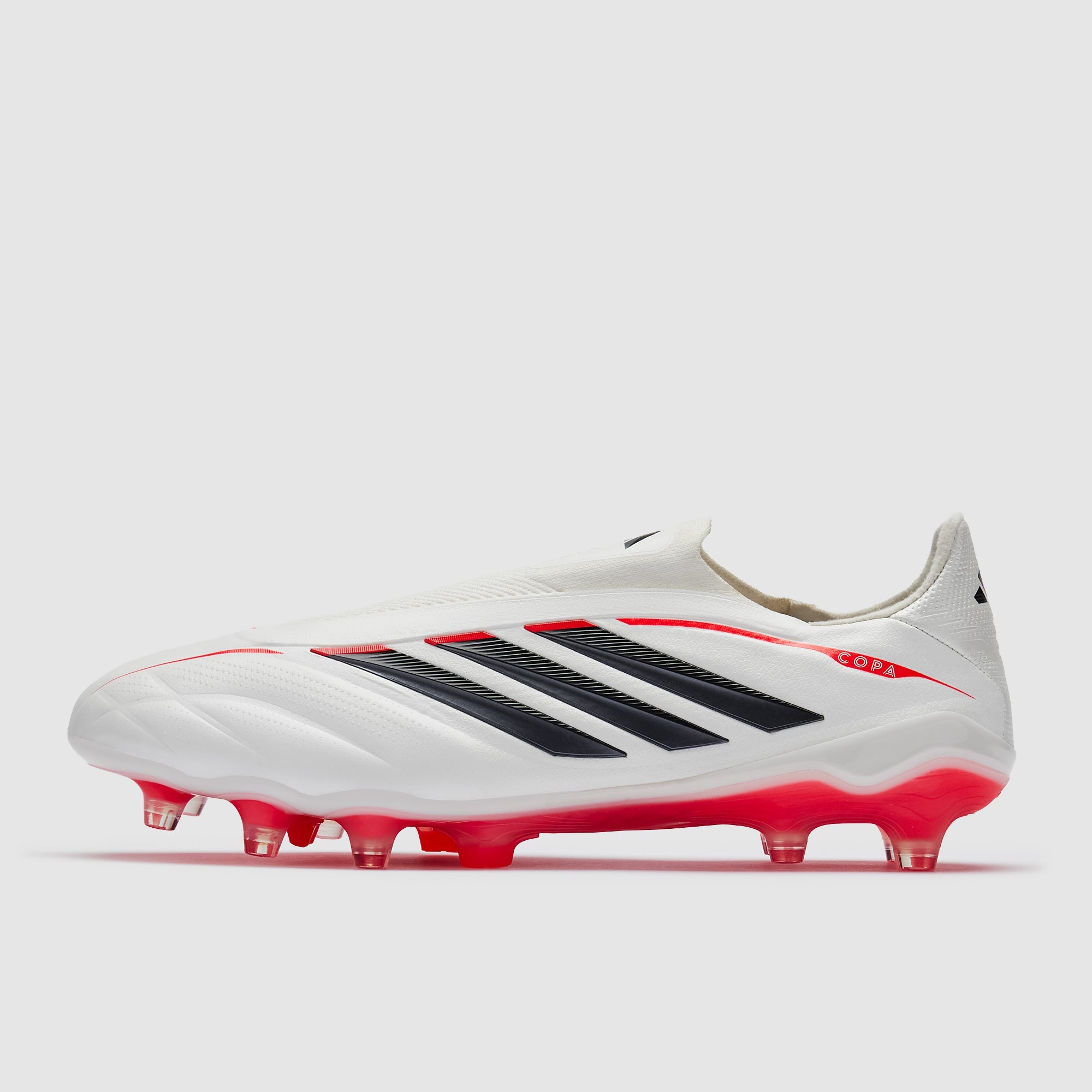 Adidas Copa Pure IV Elite Laceless FG Football Boots Zero Met./Core Black/Lucid Red
