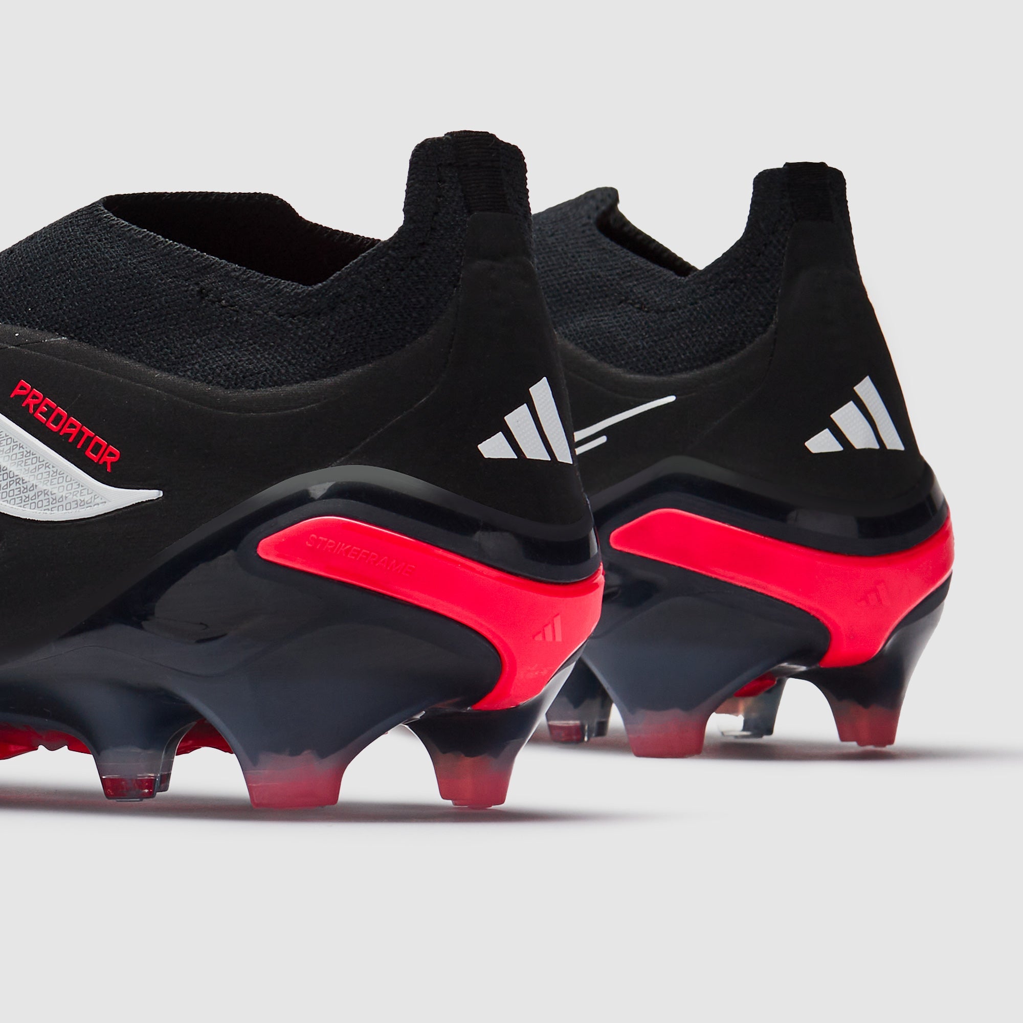 Adidas Predator Elite Laceless FG Football Boots Core Black/Ftwr White/Lucid Red