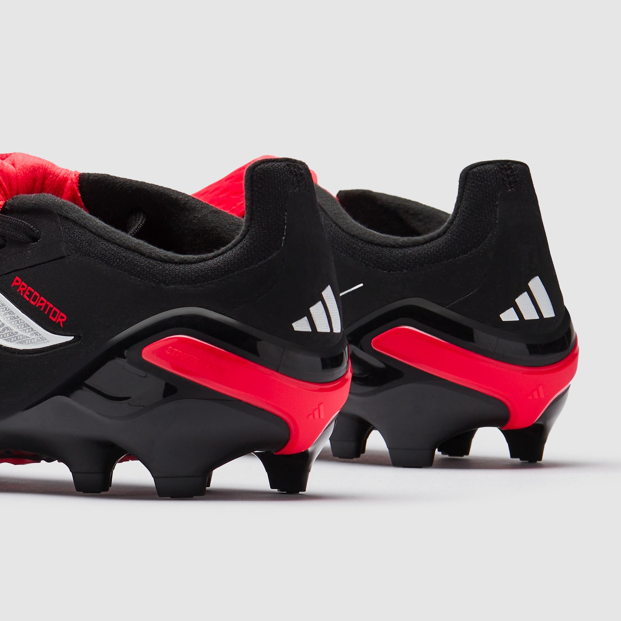 Adidas Kids Predator Elite Tongue FG Football Boots Core Black/Ftwr White/Lucid Red