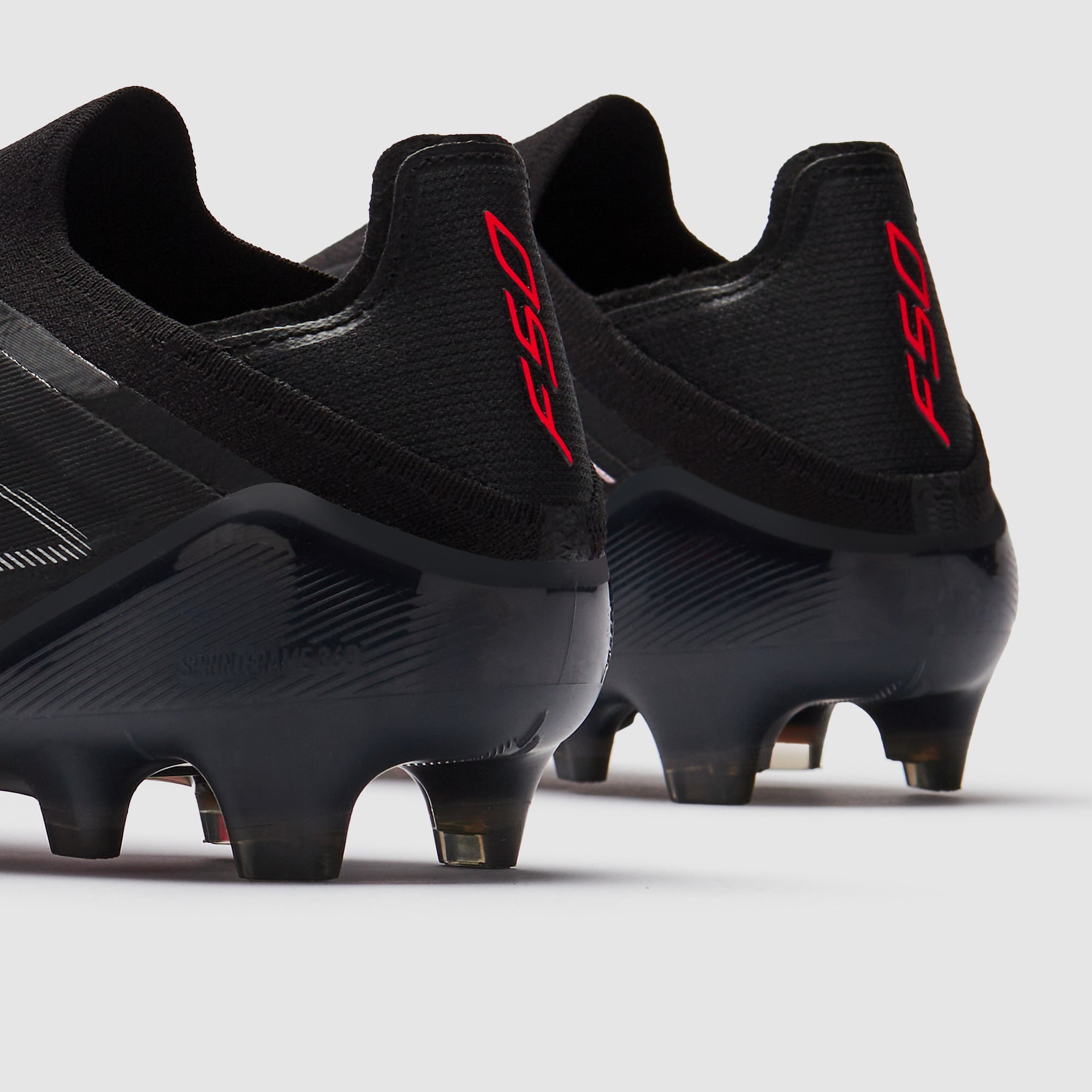 Adidas F50 Elite Laceless FG Football Boots Core Black/Lucid Red/Core Black