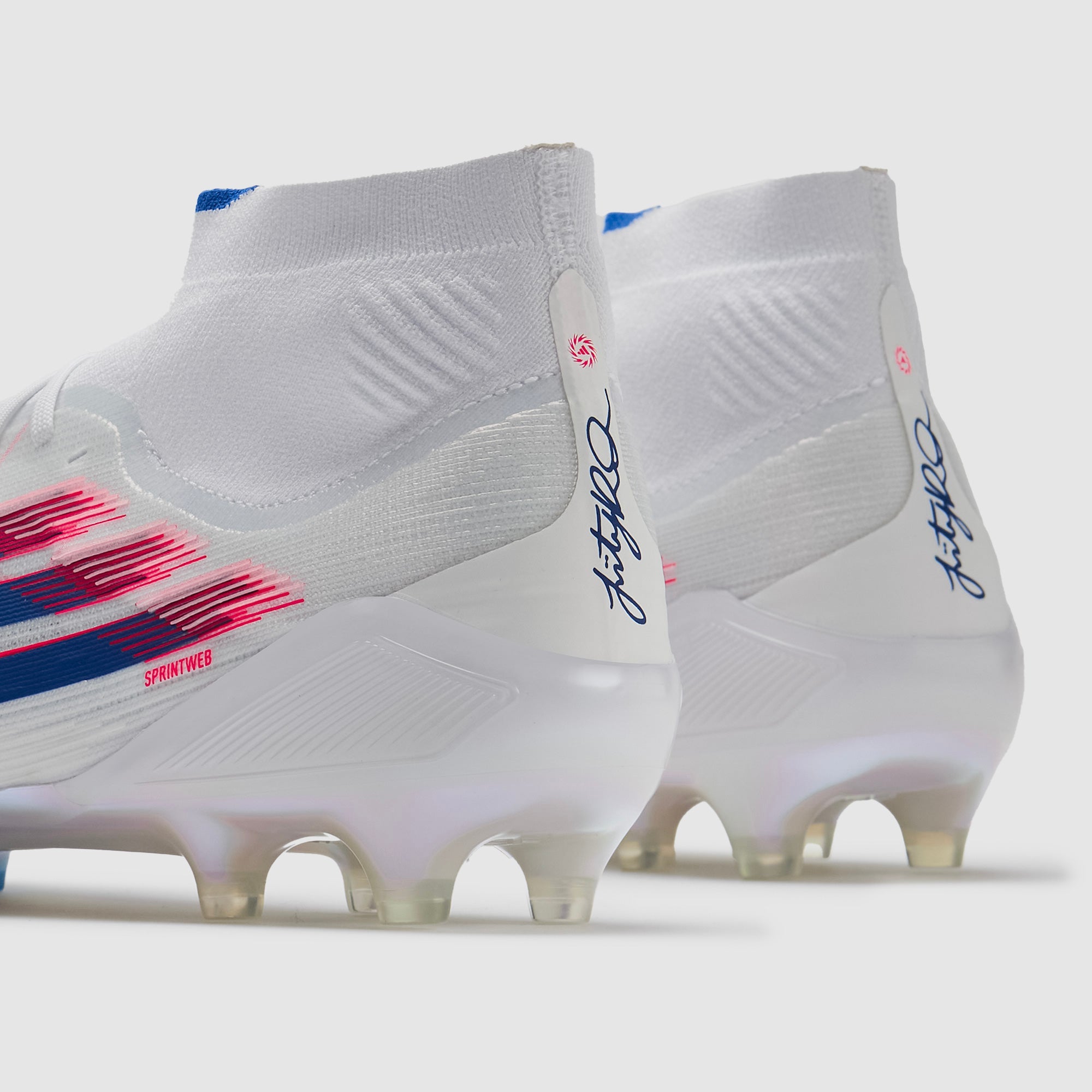 Adidas F50 Sparkfusion Elite FG/AG Football Boots Ftwr White/Team Royal Blue/Lucid Red
