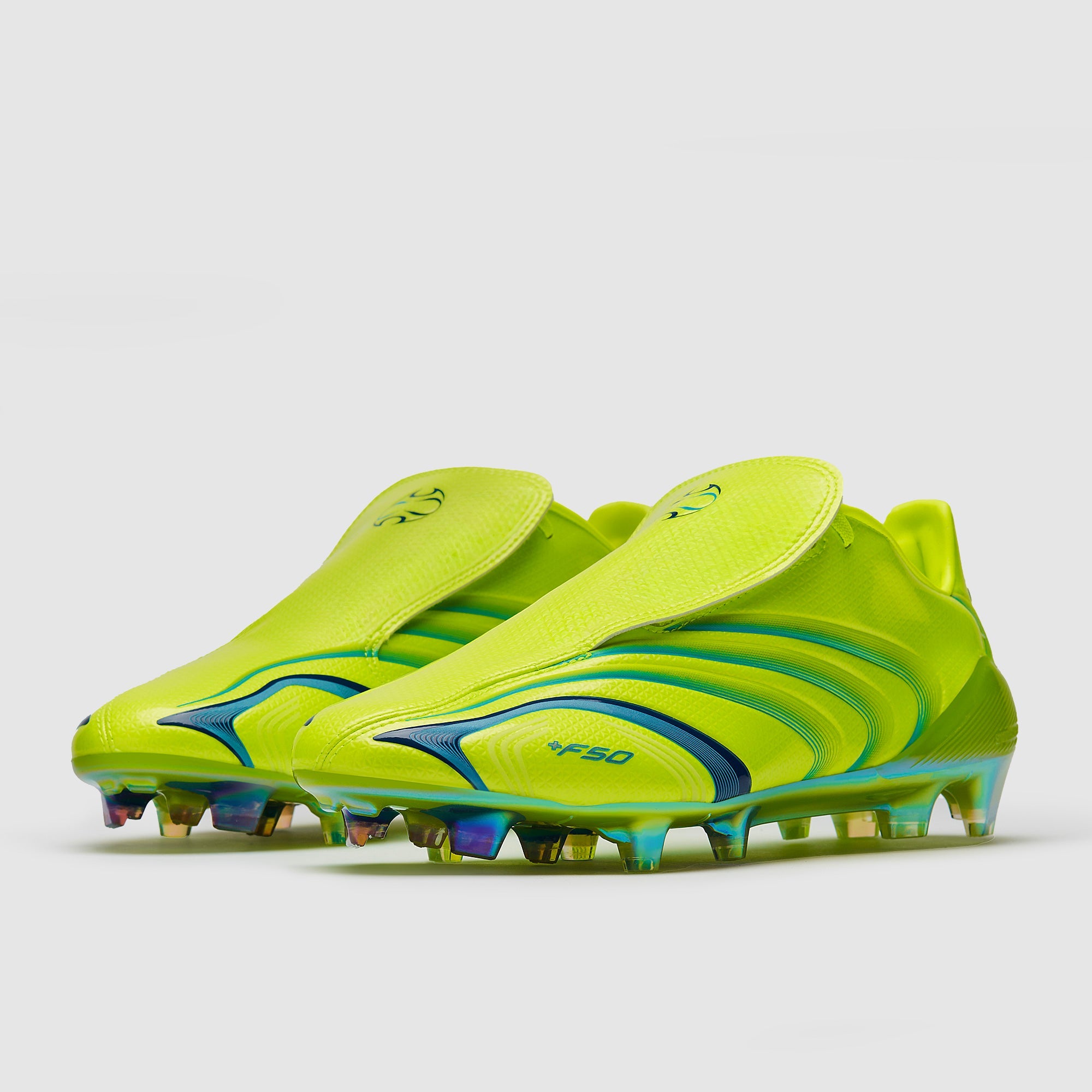 Adidas F50 Elite x Tunit FG Football Boots Lucid Lemon/Team Royal Blue/Lucid Aquamarine