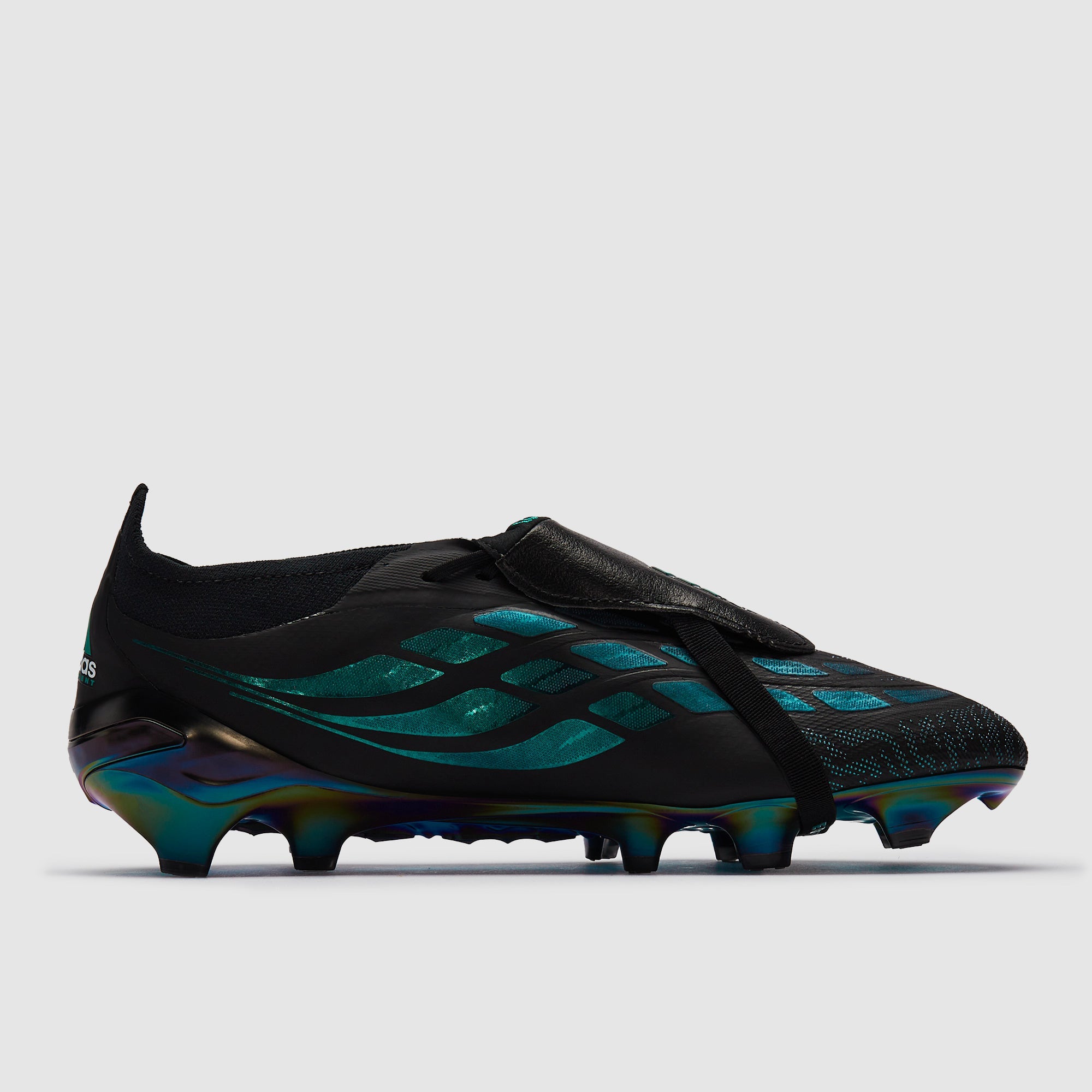 Adidas Predator EQT Elite Tongue FG Football Boots Core Black/Core Black/Equipment Green