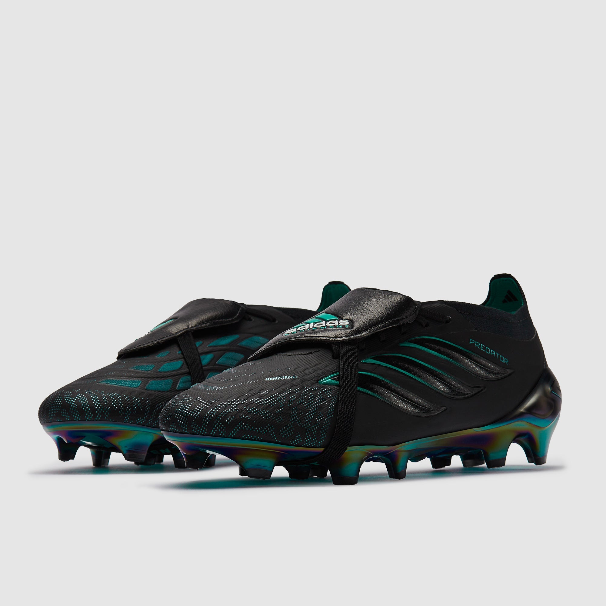 Adidas Predator EQT Elite Tongue FG Football Boots Core Black/Core Black/Equipment Green