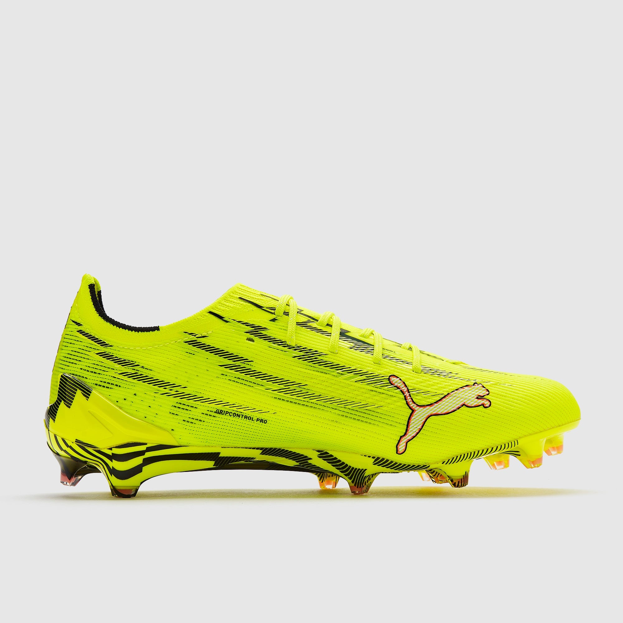 Puma Ultra 6 Ultimate FG Football Boots Yellow Alert/Puma Black/Puma Silver/Glowing Red