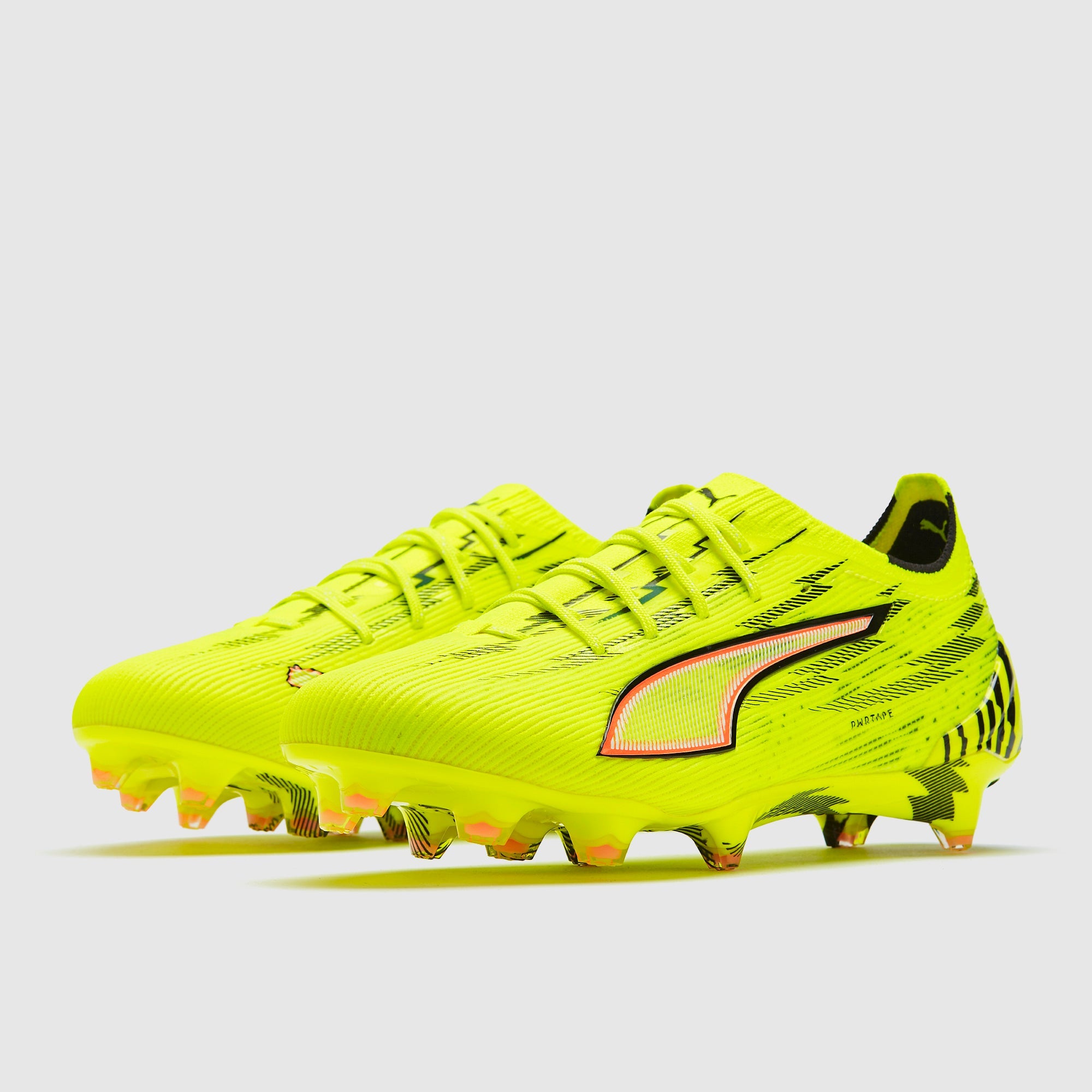 Puma Women's Ultra 6 Ultimate FG Football Boots Yellow Alert/Puma Black/Puma Silver/Glowing Red