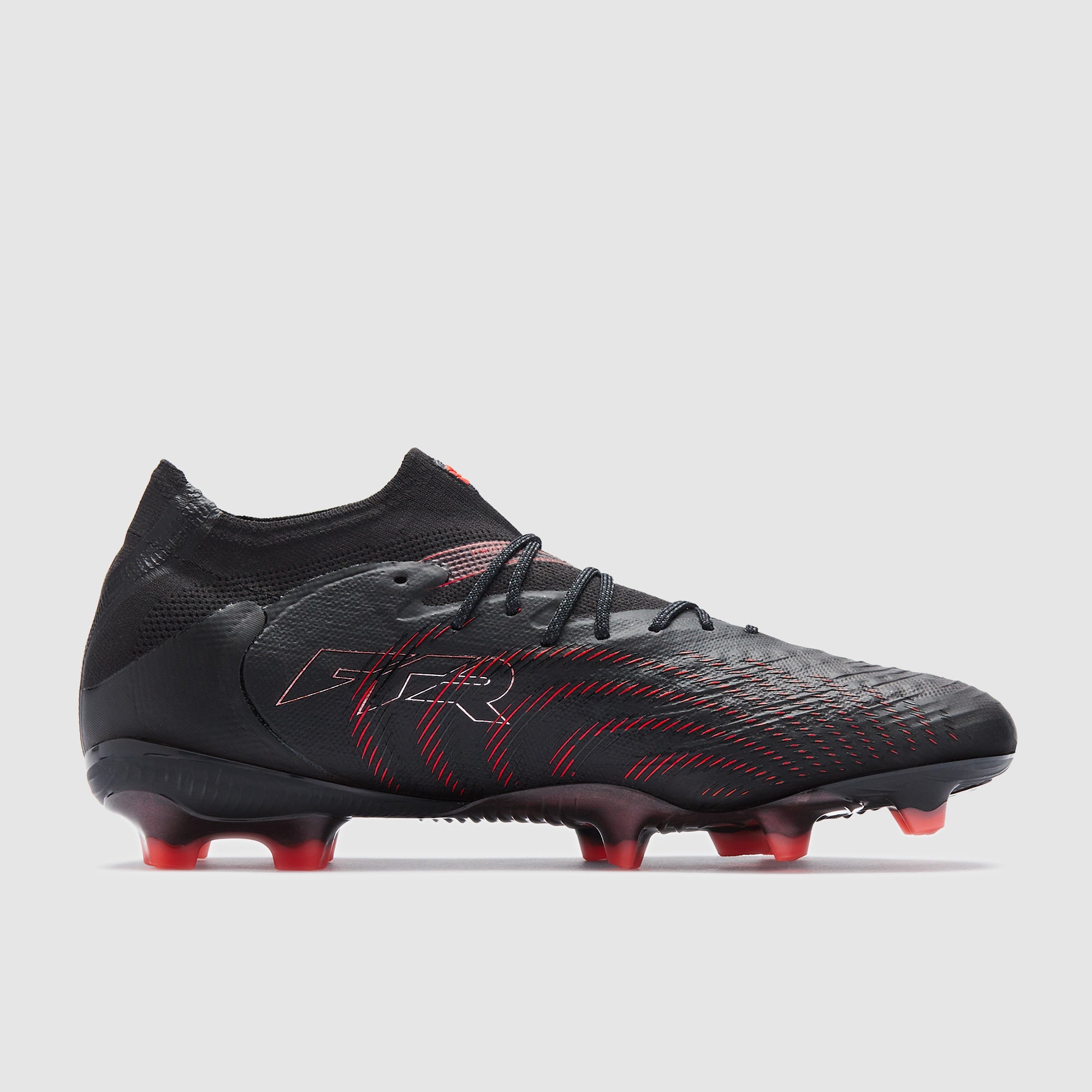 Puma Future 9 Ultimate FG Football Boots Puma Black/Glowing Red/Strong Gray