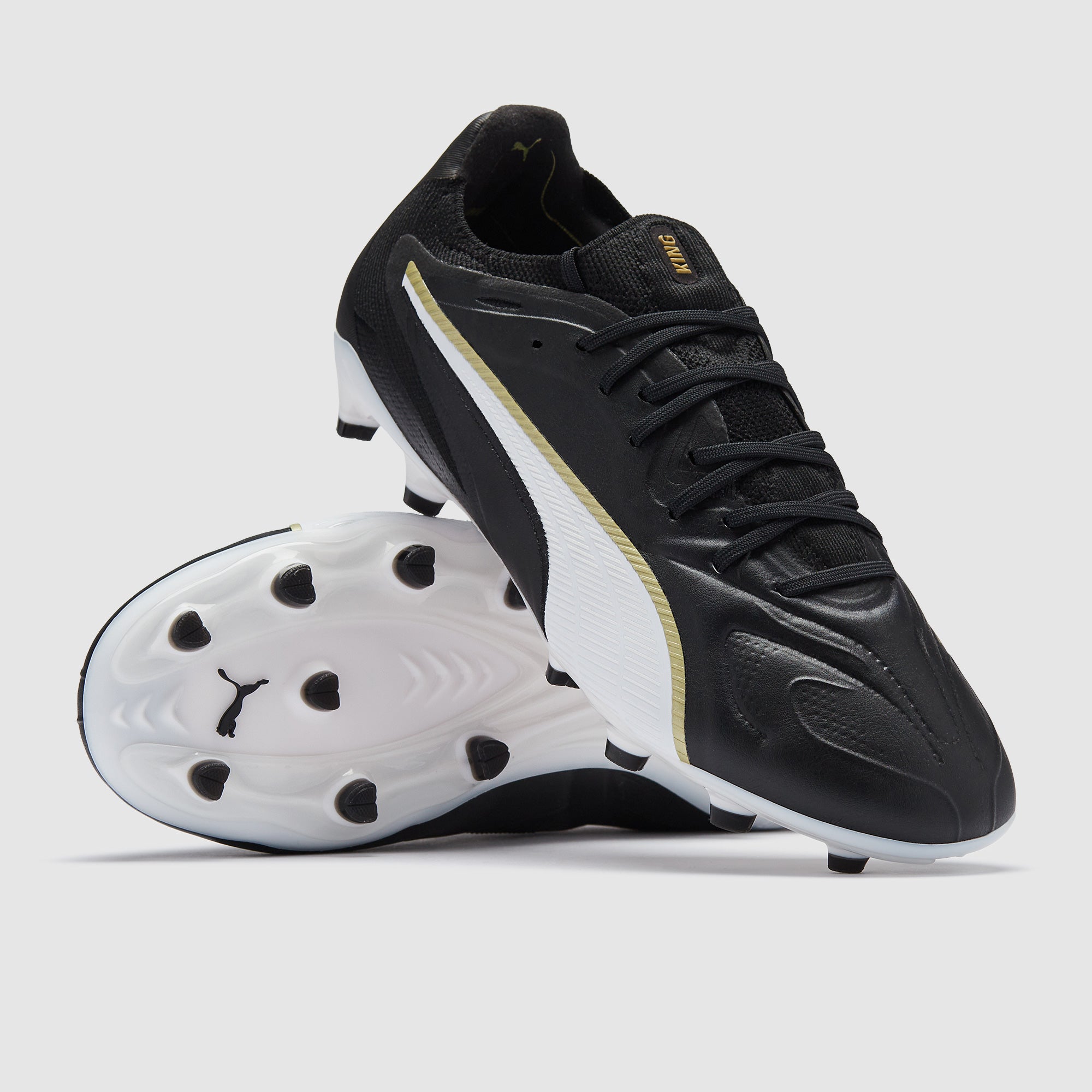 Puma King 20 Ultimate FG/AG Football Boots Puma Black/Puma White/Puma Gold