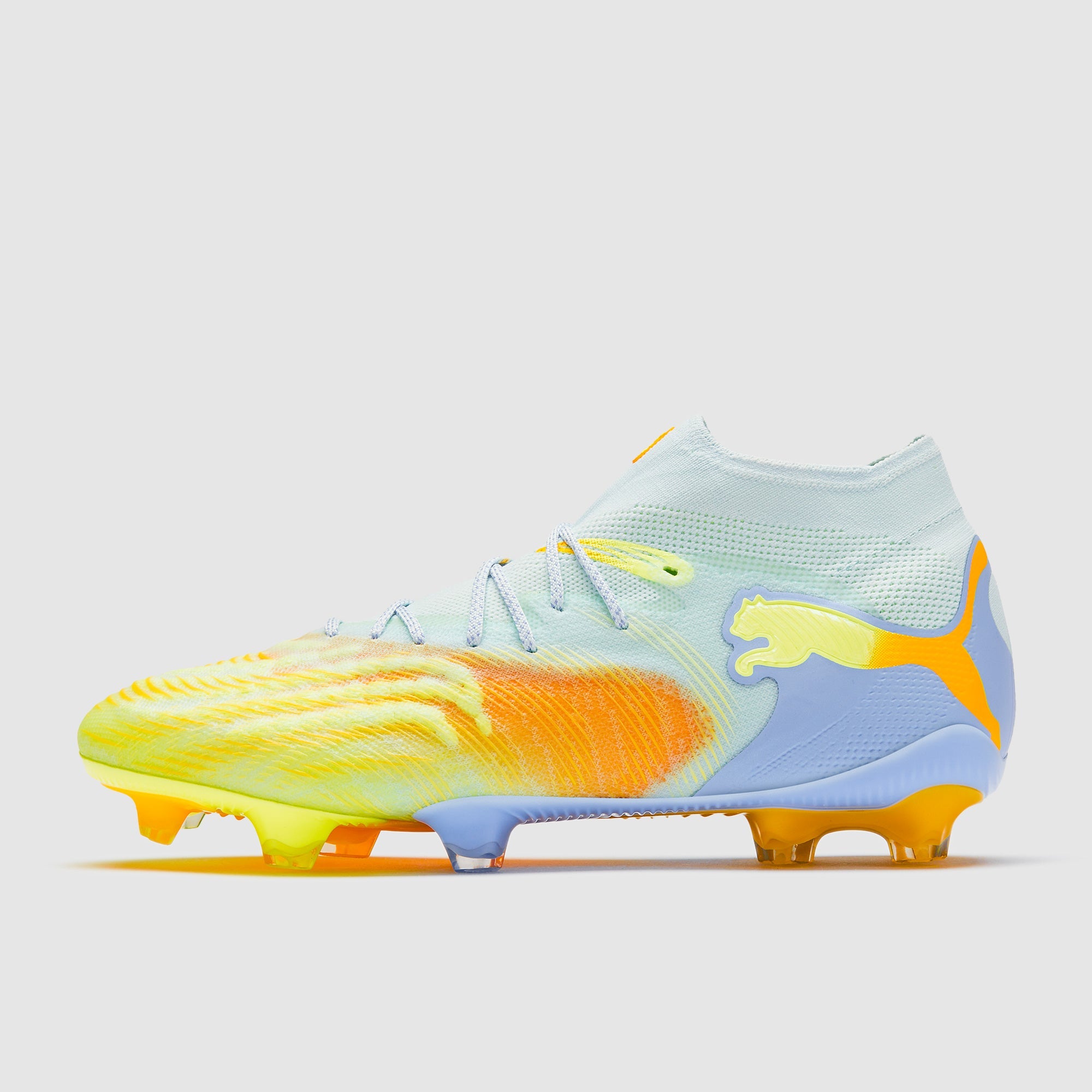 Puma Women's Future 9 Ultimate FG Football Boots Fizzy Light/Icy Blue/Intense Lavender/Sun Stream