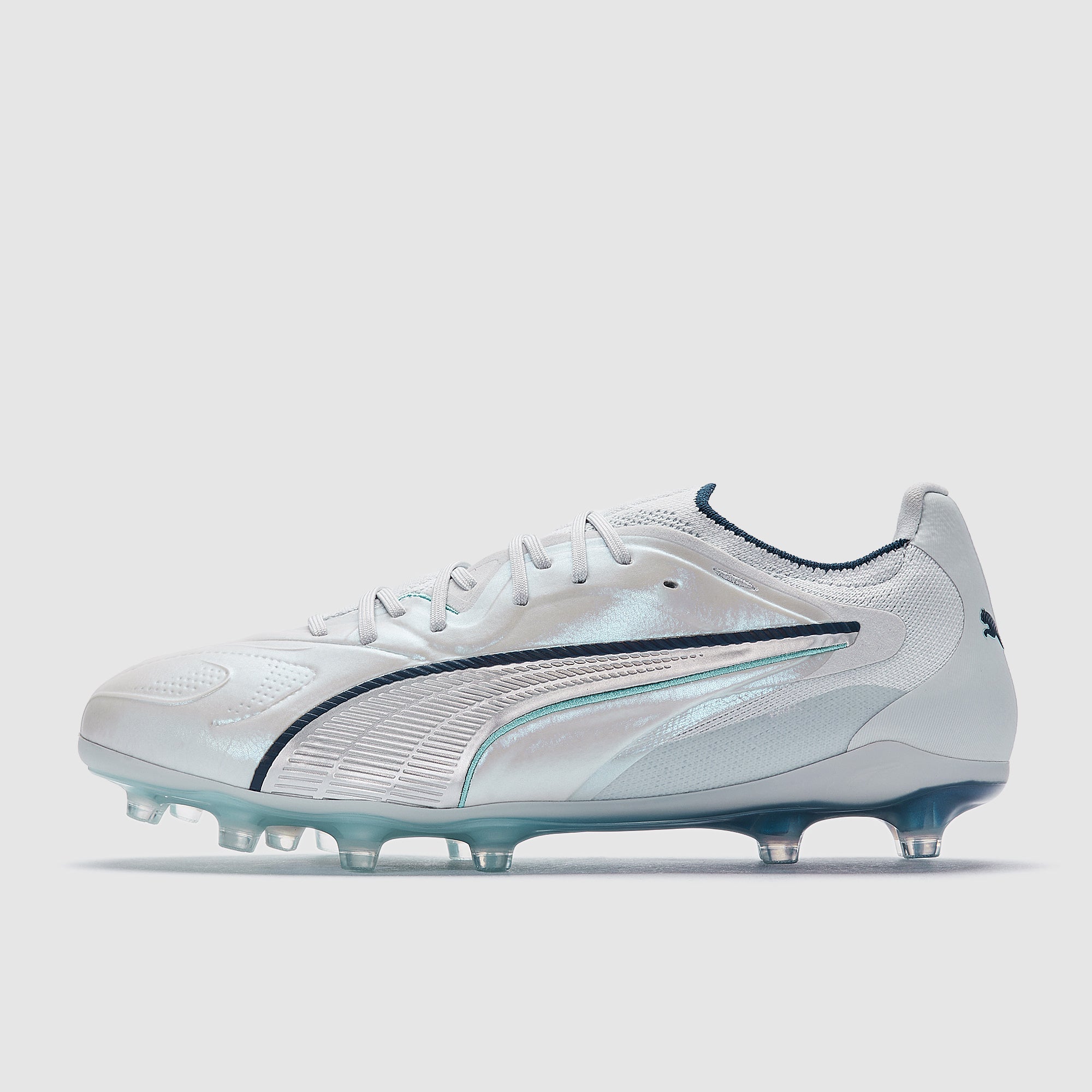 Puma King 20 Ultimate FG/AG Football Boots Puma Silver/Blue Jewel/Puma Black