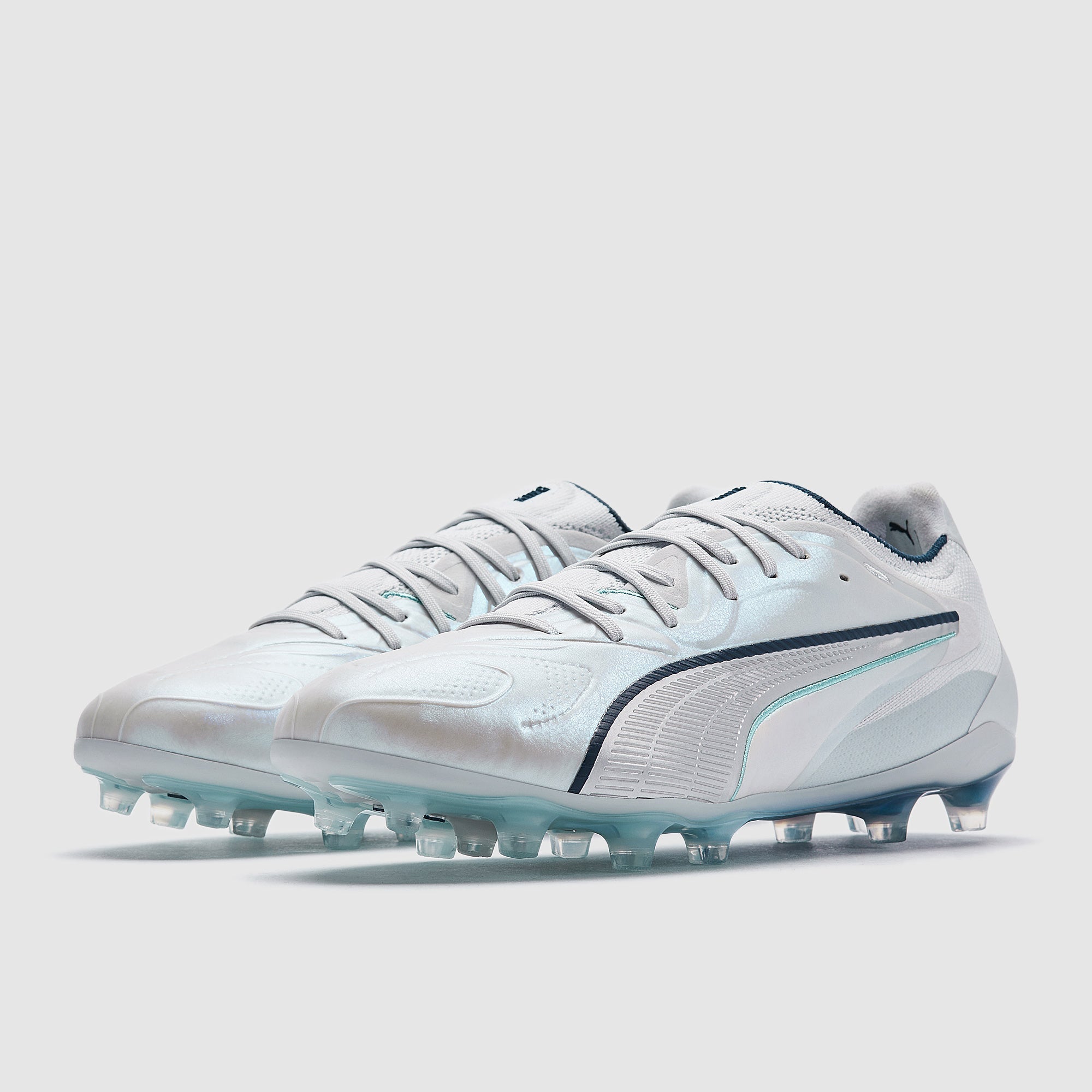 Puma King 20 Ultimate FG/AG Football Boots Puma Silver/Blue Jewel/Puma Black