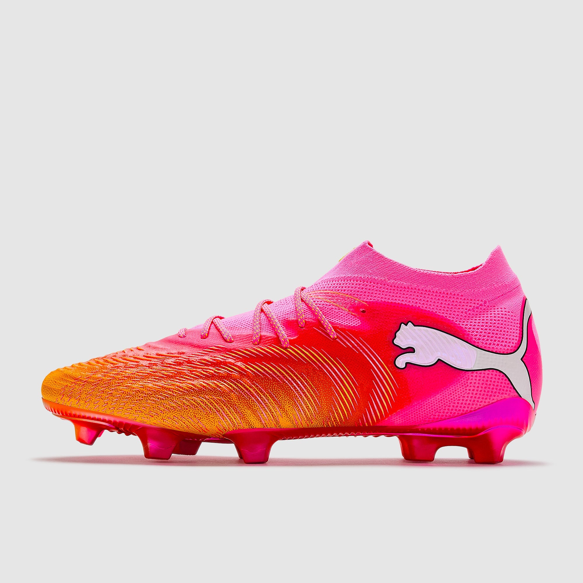 Puma Future 9 Ultimate FG Football Boots Poison Pink/Sun Stream/Bright Aqua