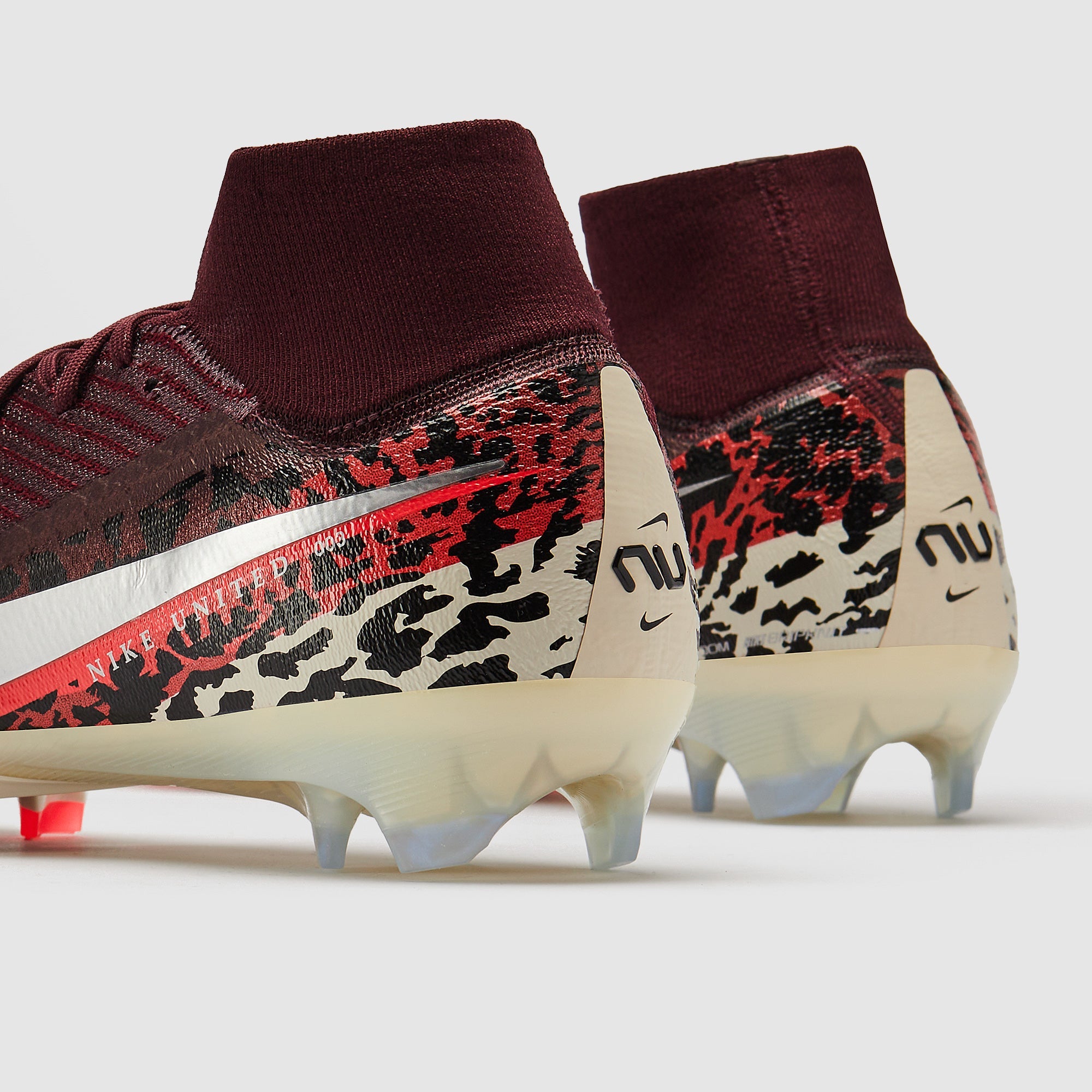 Nike Air Zoom Mercurial Superfly X Elite FG Football Boots Burgundy Crush/Mtlc Silver/Univ Red/Fossil