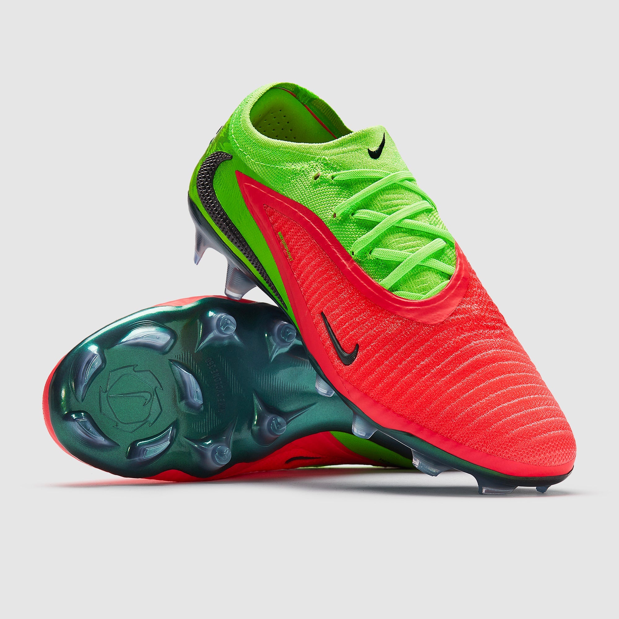 Nike Phantom 6 Low Elite x Haaland FG/MG Football Boots Hot Punch/Black/Green Strike