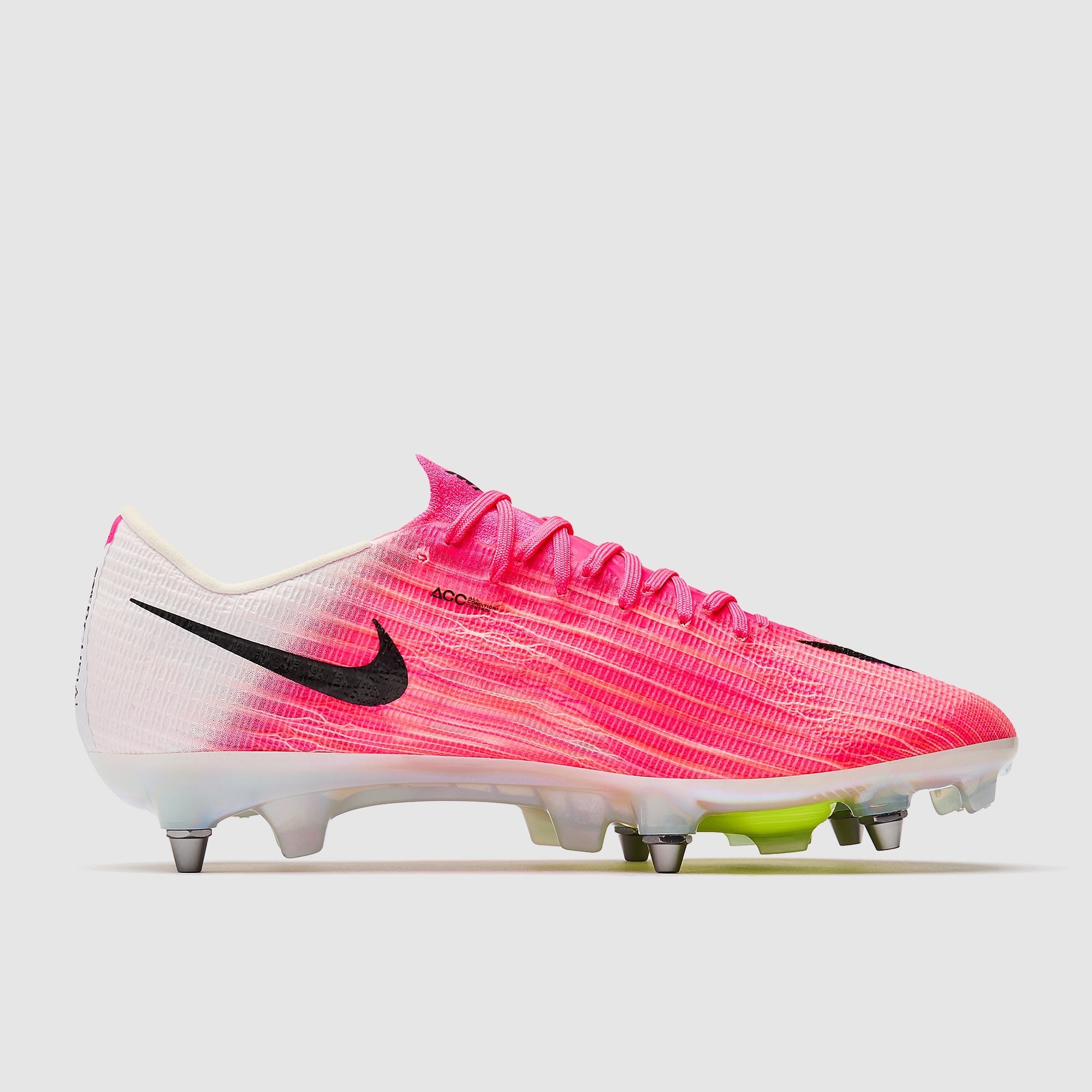 Nike Air Zoom Mercurial Superfly XI Elite SG-Pro Football Boots Pink/White