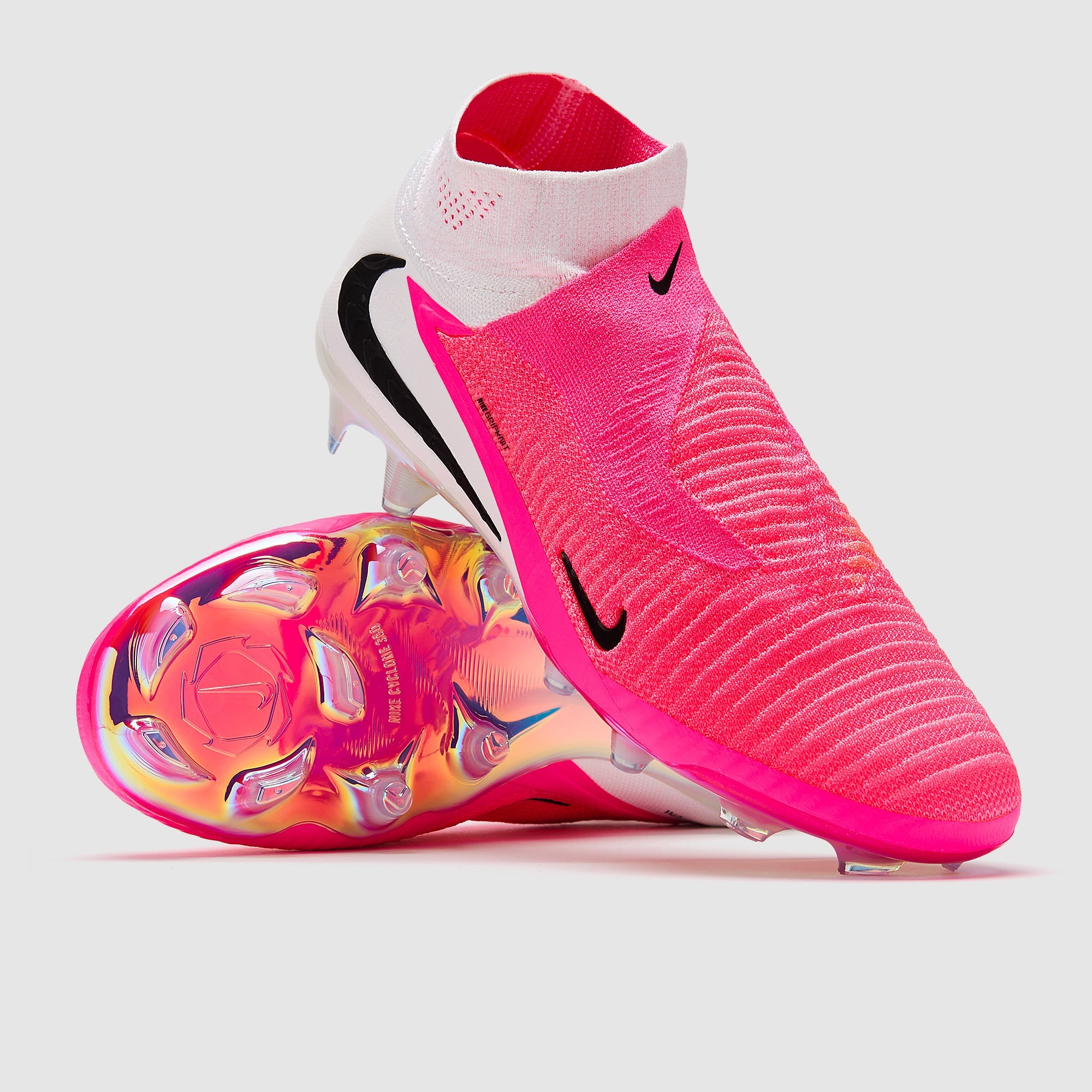 Nike Phantom 6 High Elite FG Football Boots Pink/White