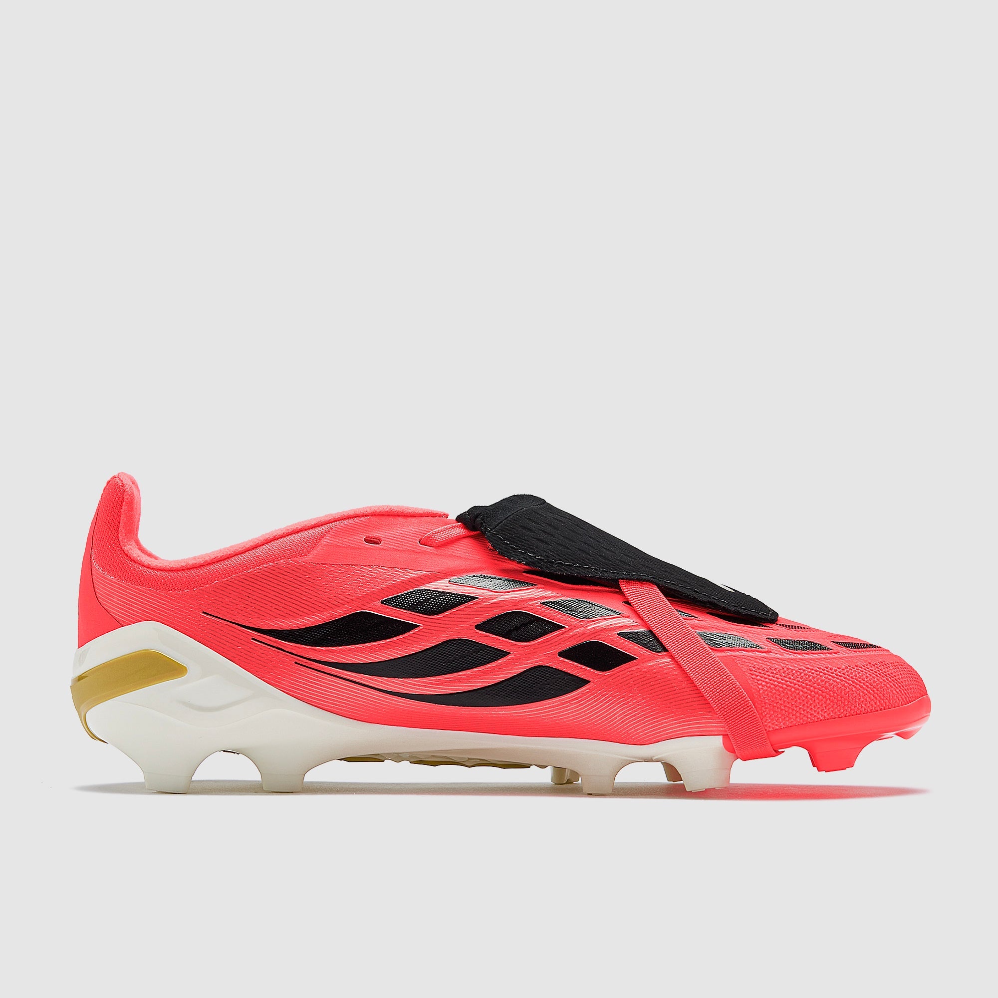 Adidas Kids Predator Elite Tongue FG Football Boots Solar Turbo/Thermal Chrome/Core Black