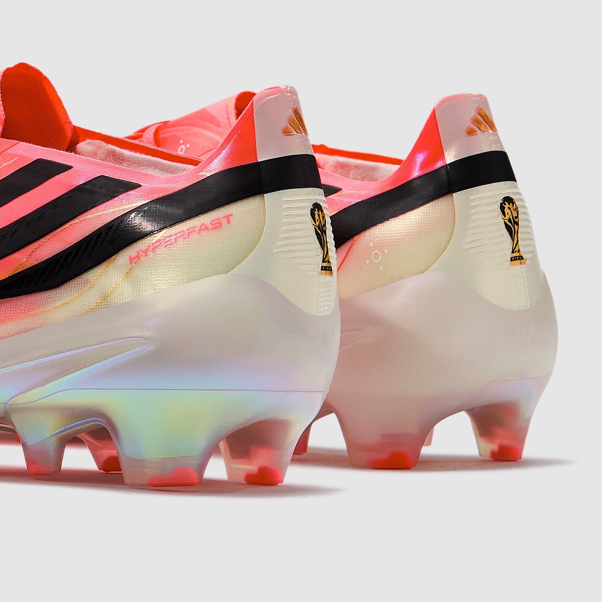 Adidas F50 Hyperfast Elite FG Football Boots Solar Turbo/Core Black/Gold Met