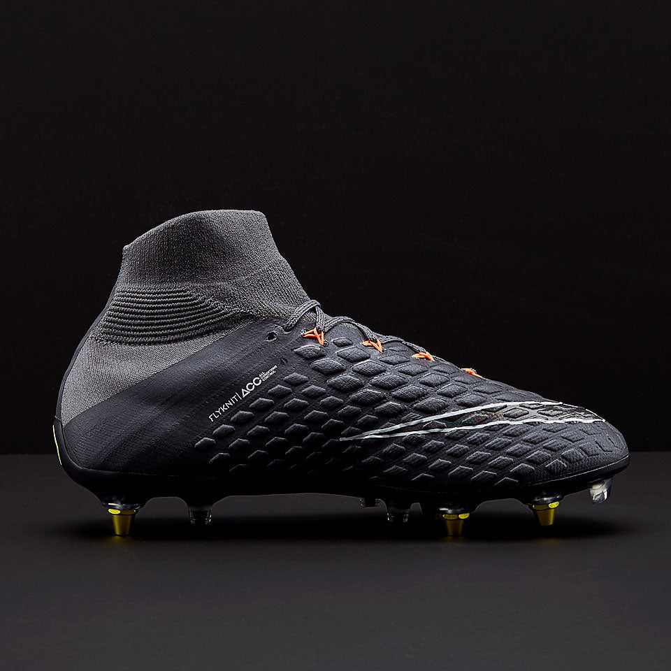Nike Hypervenom Phantom III Elite DF SG-Pro AC Football Boots Black/White