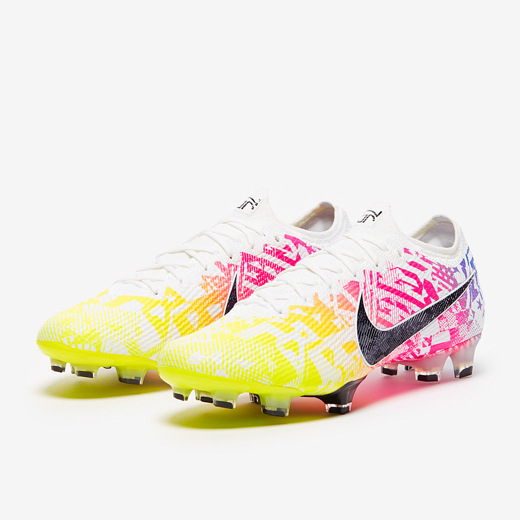 Nike Mercurial Vapor XIII Elite Neymar FG Football Boots White/Black/Racer Blue/Volt