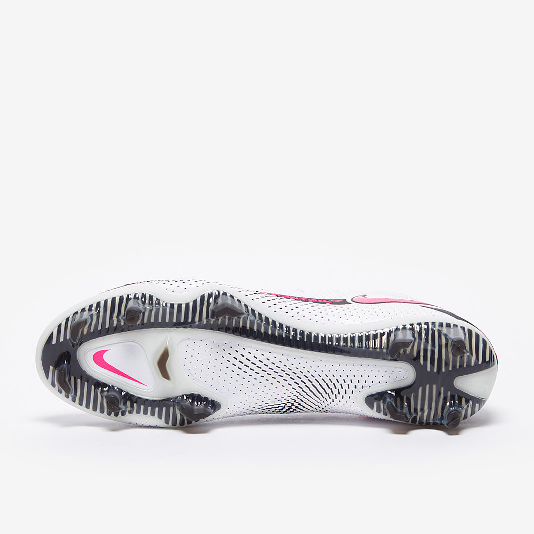 Nike Phantom GT Elite FG Football Boots White/Pink Blast/Black