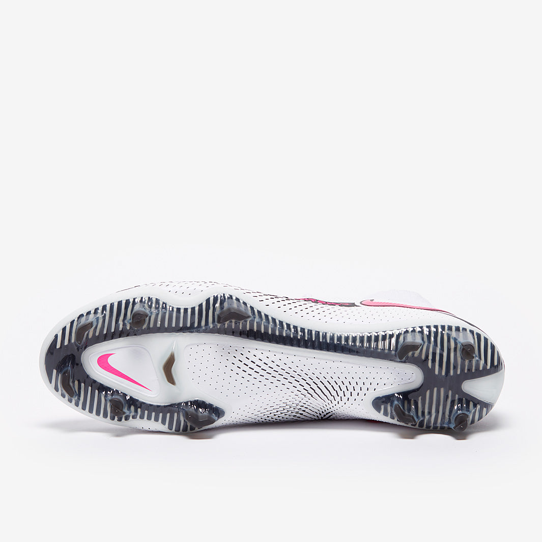 Nike Phantom GT Elite DF FG Football Boots White/Pink Blast/Black