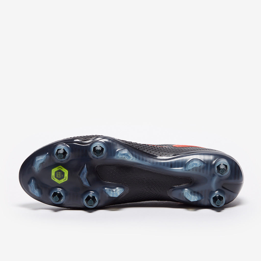 Nike Phantom GT Elite SG-PRO Anti-Clog Football Boots Black/Chile Red/Dark Smoke Grey