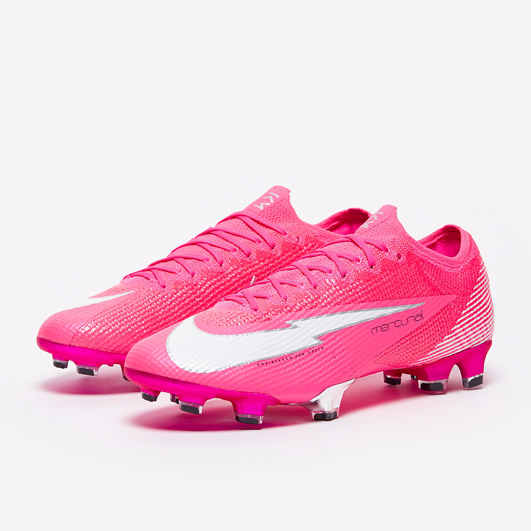 Nike Mercurial Vapor XIII Elite FG x Mbappé Football Boots Pink Blast/White/Black