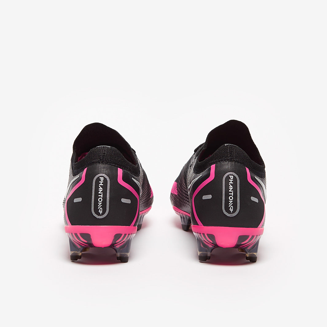 Nike Phantom GT Elite FG Football Boots Black/Silver/Pink Blast