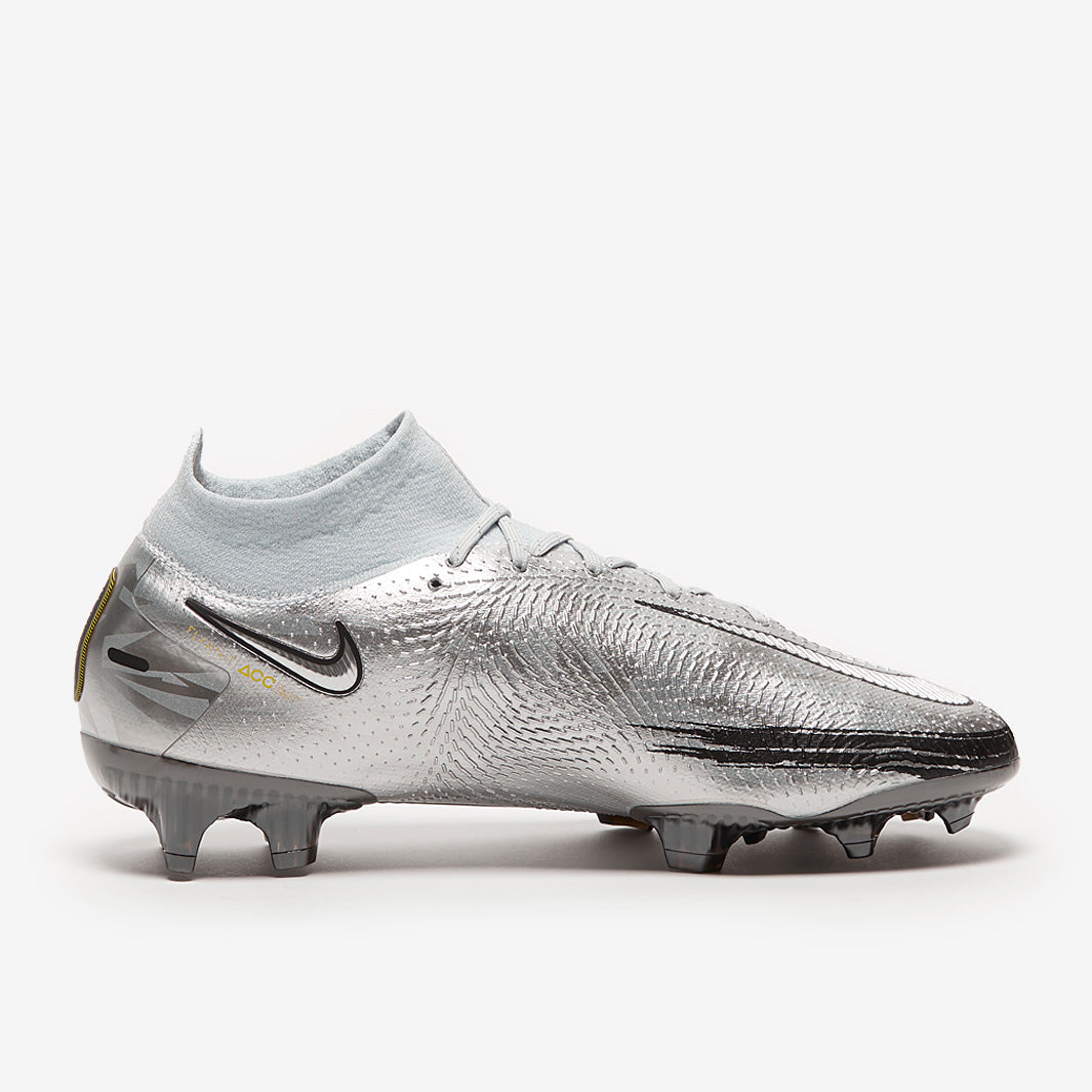 Nike Phantom GT Elite DF FG Football Boots Pure Platinum/Metallic Silver/Black