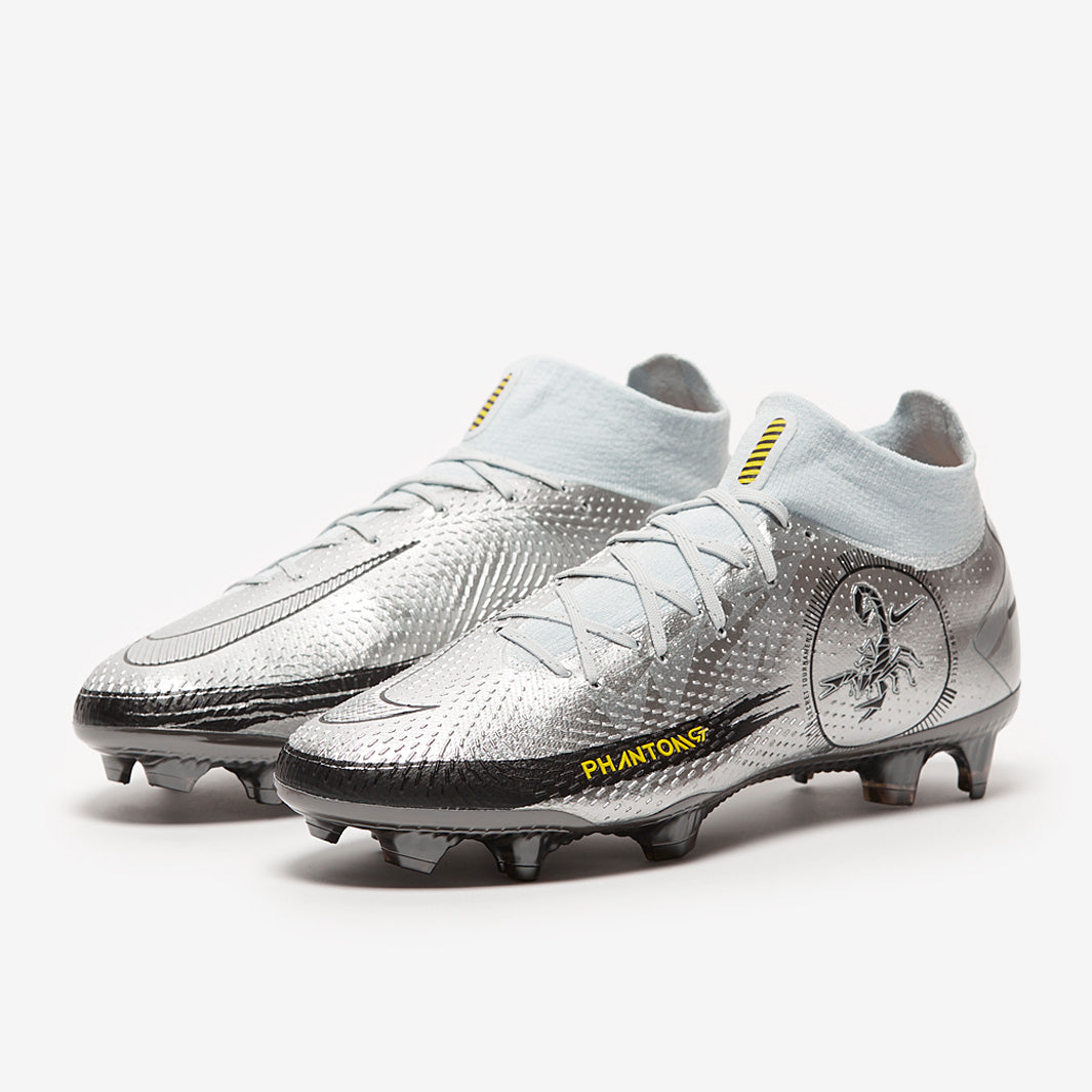 Nike Phantom GT Elite DF FG Football Boots Pure Platinum/Metallic Silver/Black