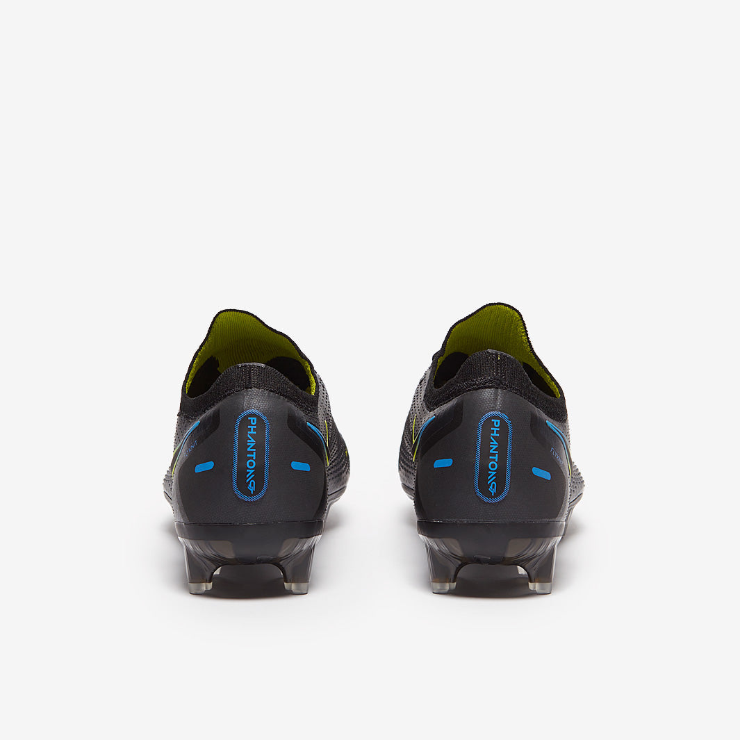 Nike Phantom GT Elite FG Football Boots Black/Cyber/Light Photo Blue