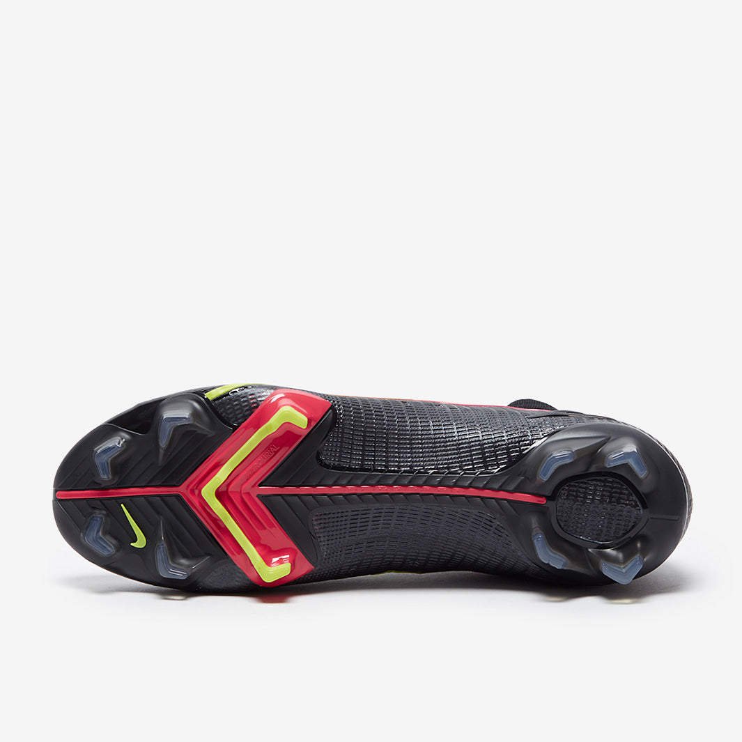 Nike Mercurial Superfly VIII Elite FG Football Boots Black/Cyber/Off Noir