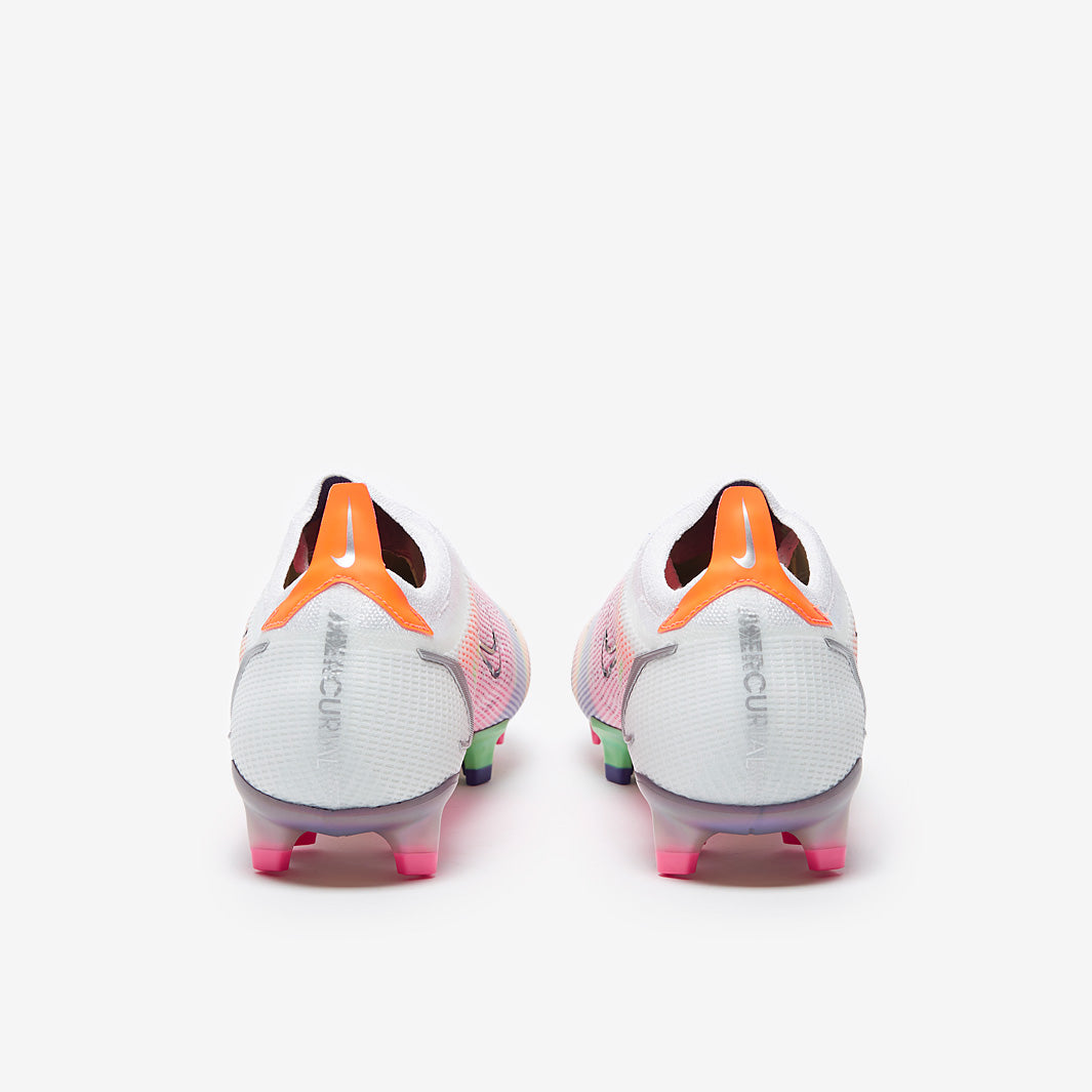 Nike Mercurial Vapor Dragonfly 14 Elite FG Football Boots White/Metallic Silver/Dark Raisin