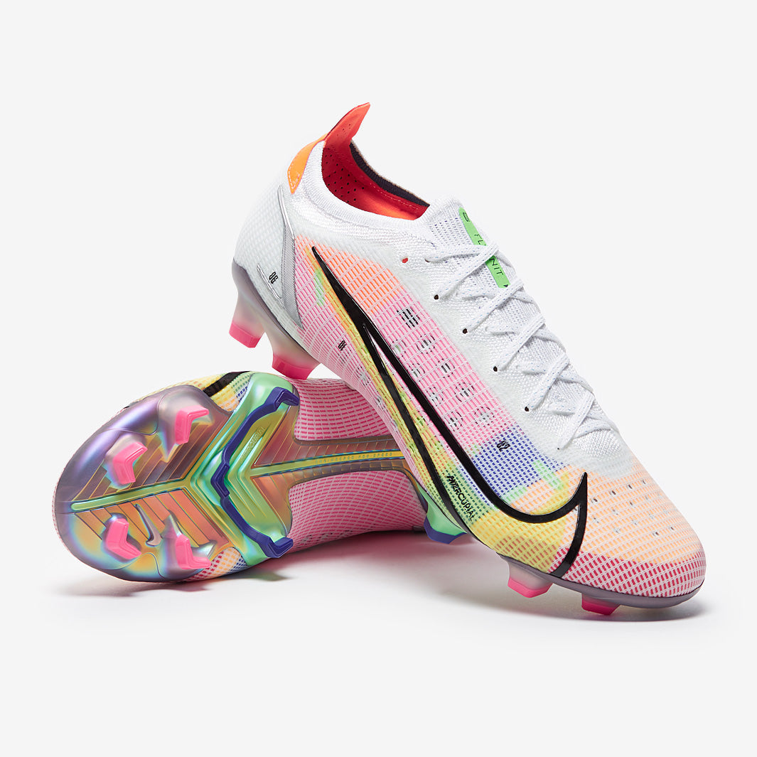 Nike Mercurial Vapor Dragonfly 14 Elite FG Football Boots White/Metallic Silver/Dark Raisin