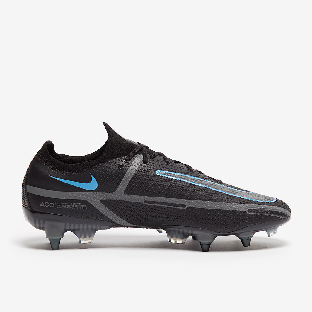 Nike Phantom GT II Elite SG-Pro AC Football Boots Black/White