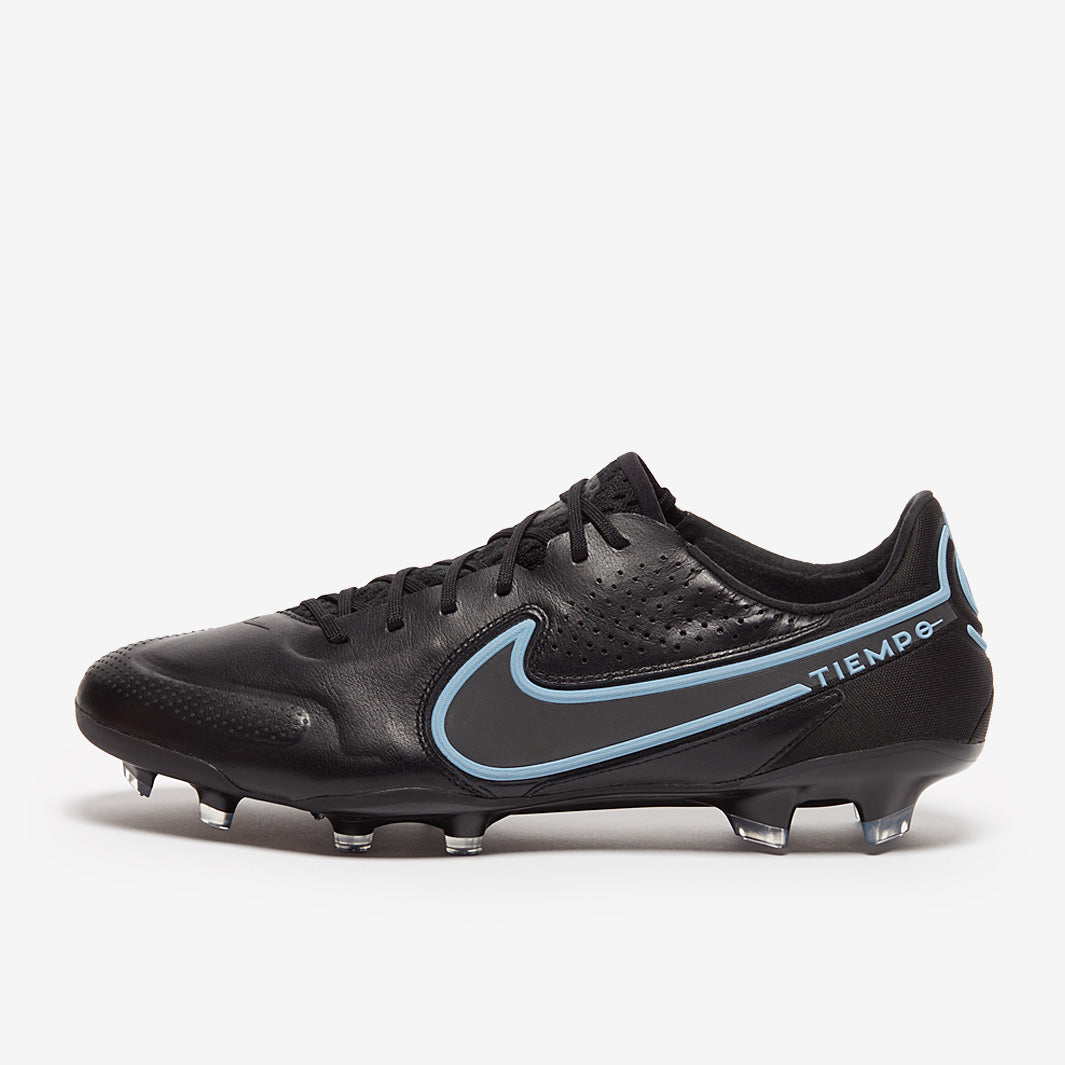 Nike Tiempo Legend IX Elite FG Football Boots Black/Black/Iron Grey
