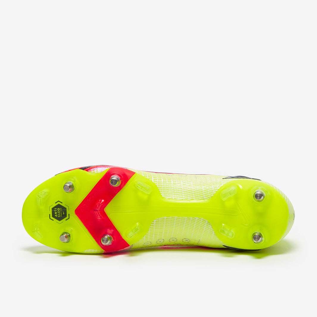 Nike Mercurial Superfly VIII Elite DF SG-PRO AC Football Boots Volt/Bright Crimson/Black