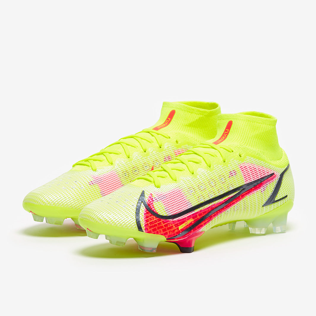 Nike Mercurial Superfly VIII Elite FG Football Boots Volt/Bright Crimson/Black