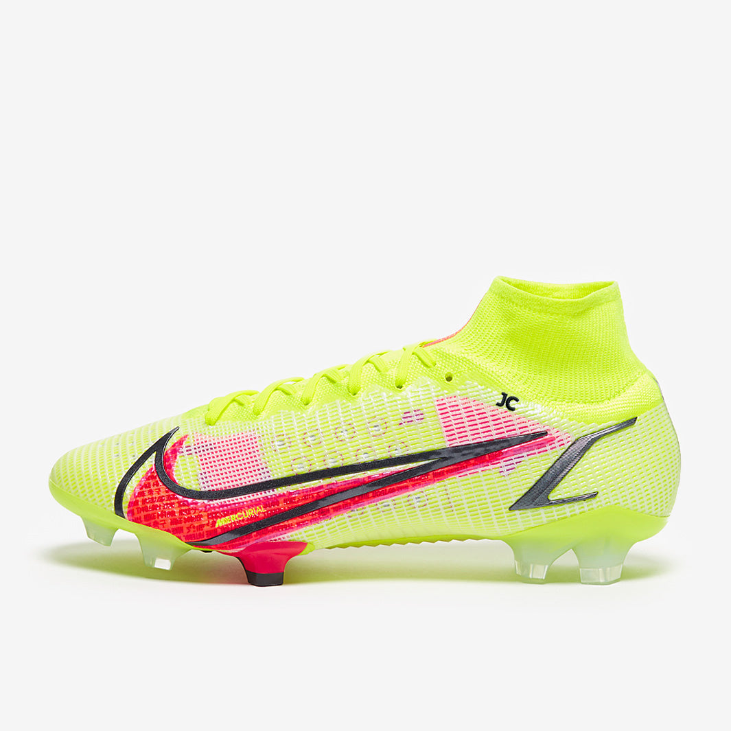 Nike Mercurial Superfly VIII Elite FG Football Boots Volt/Bright Crimson/Black