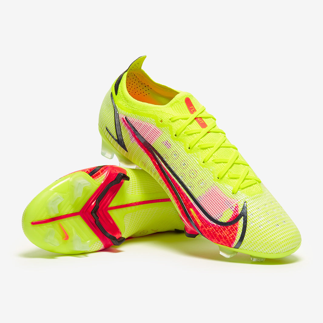 Nike Mercurial Vapor XIV Elite FG Football Boots Volt/Bright Crimson/Black