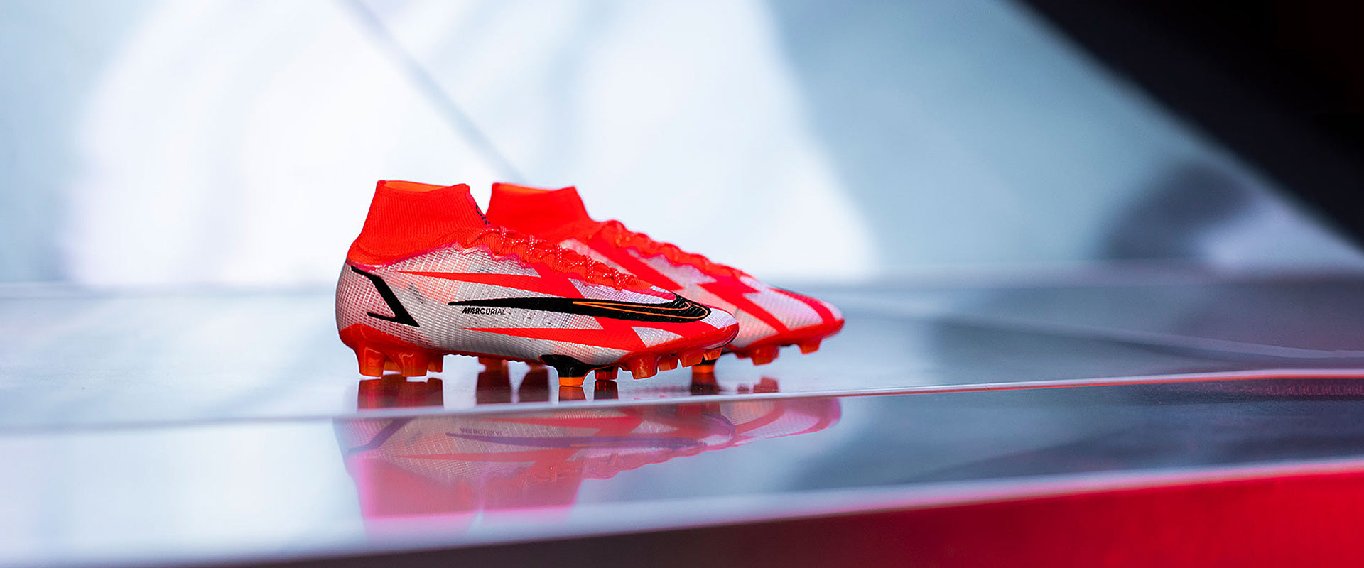 Nike Mercurial Superfly VIII Elite CR7 FG Football Boots Chile Red/Black/White/Total Orange
