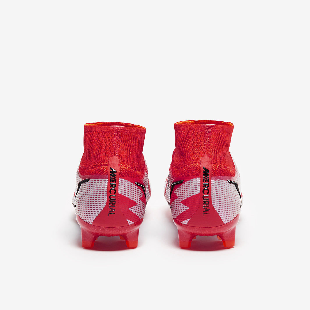 Nike Mercurial Superfly VIII Elite CR7 FG Football Boots Chile Red/Black/White/Total Orange